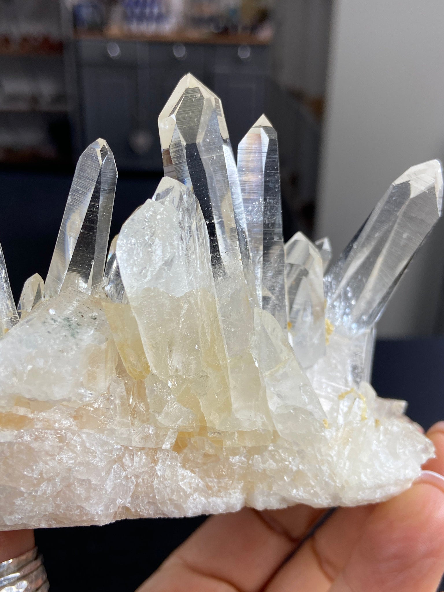 Lemurian Light Quartz Cluster – Colombia