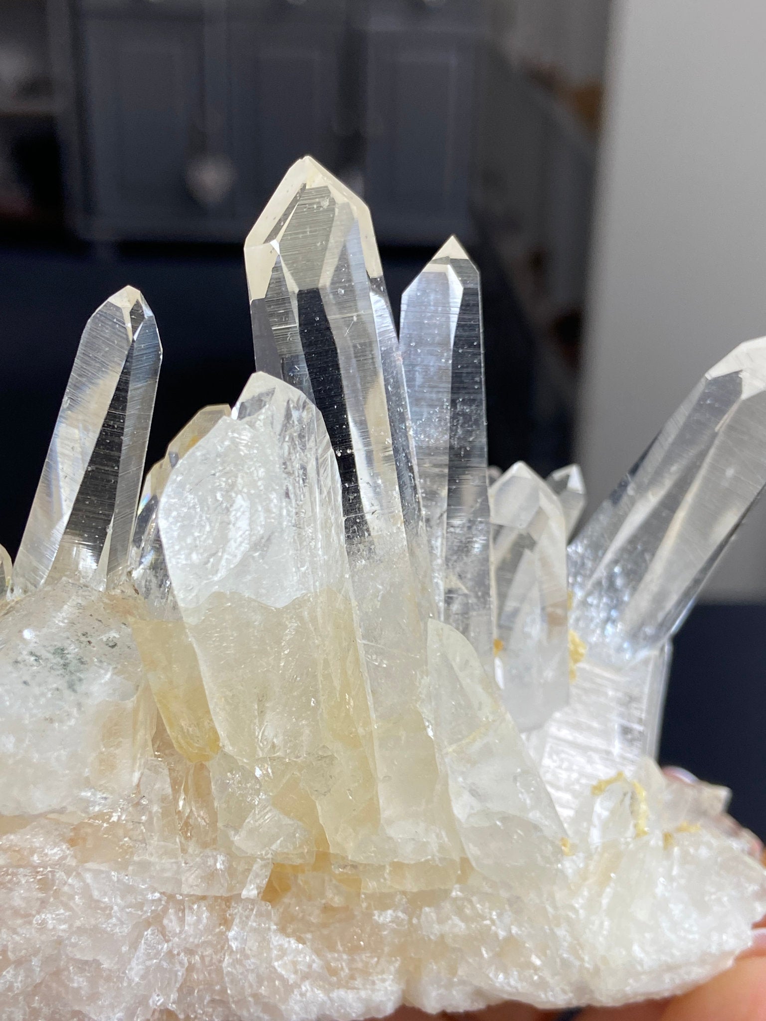 Lemurian Light Quartz Cluster – Colombia