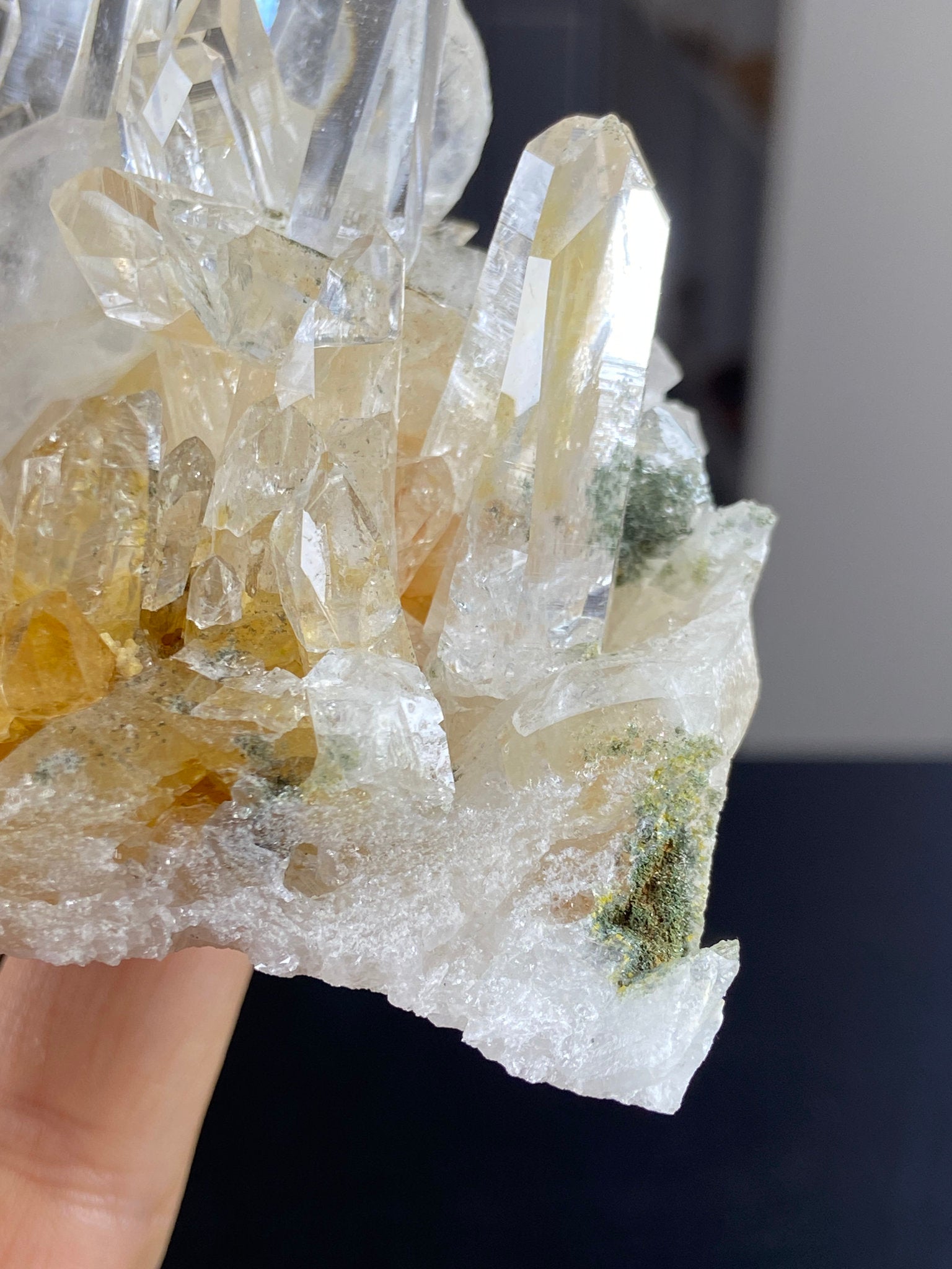 Lemurian Light Quartz Cluster – Colombia