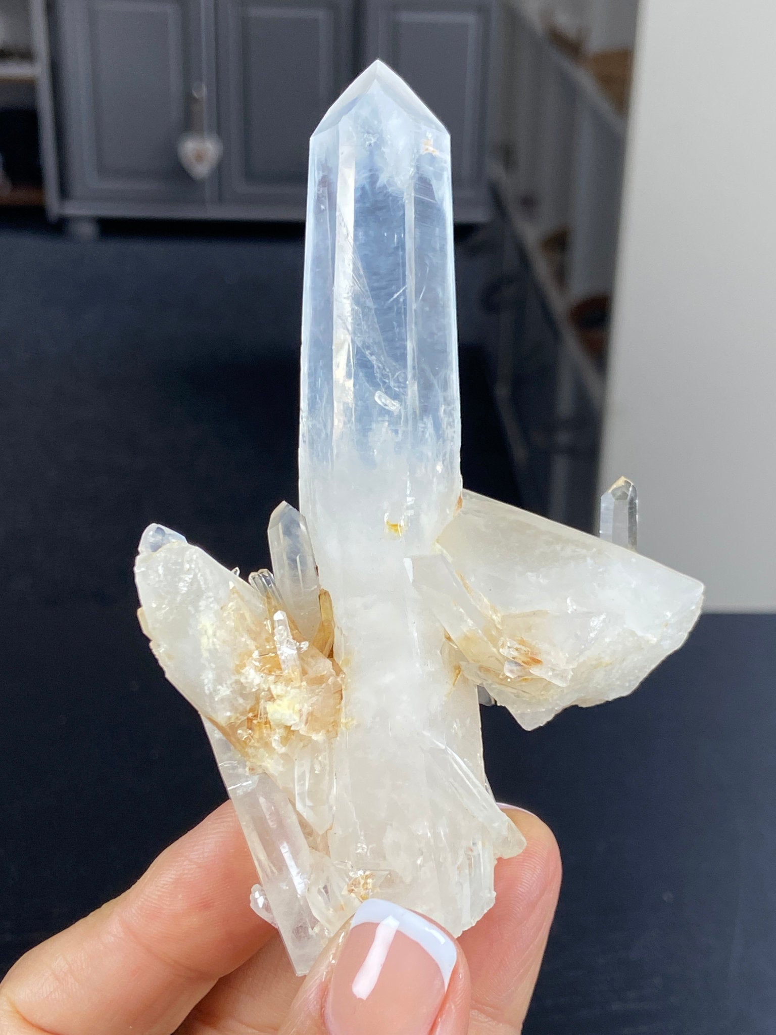Lemurian Light “Blue Smoke” Quartz – Colombia