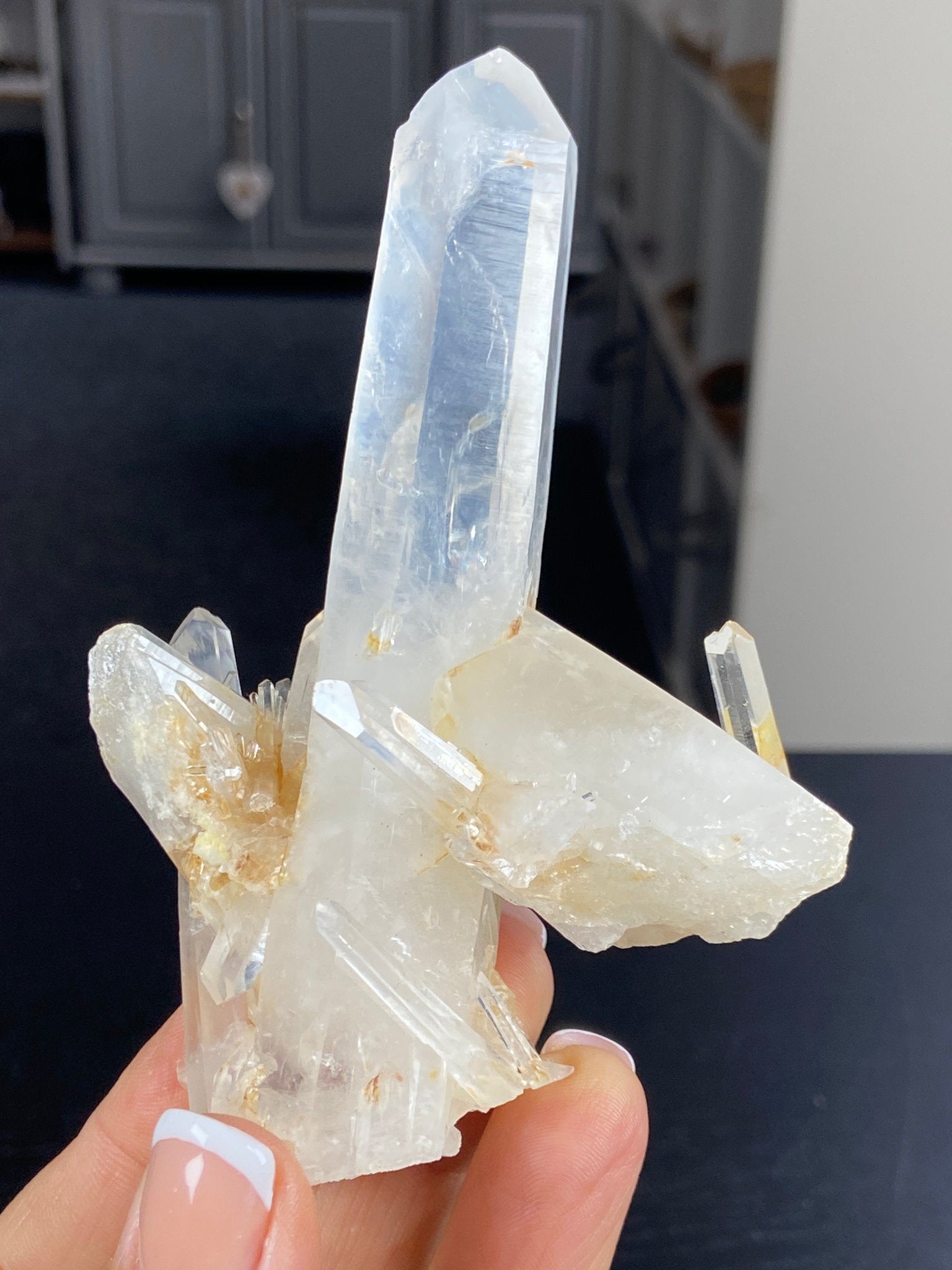Lemurian Light “Blue Smoke” Quartz – Colombia