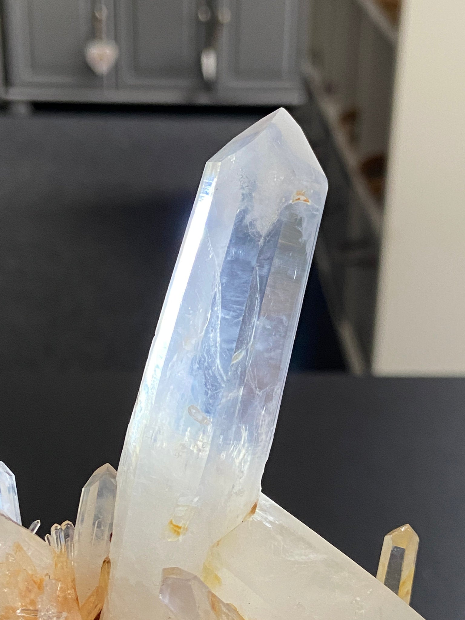 Lemurian Light “Blue Smoke” Quartz – Colombia