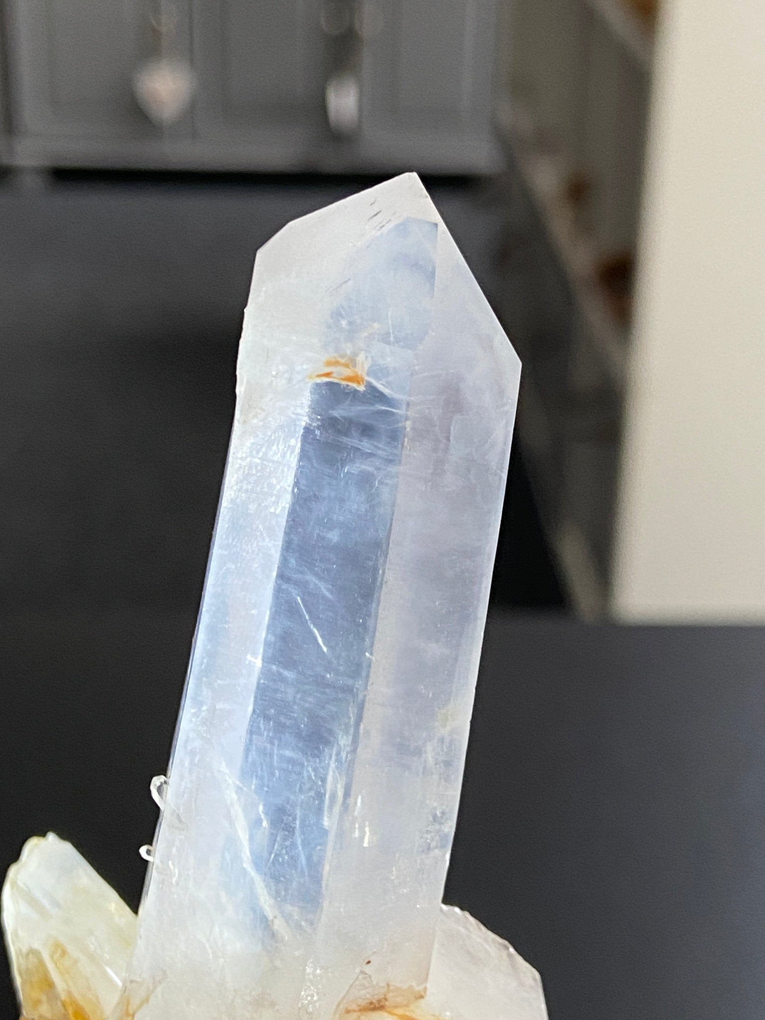 Lemurian Light “Blue Smoke” Quartz – Colombia