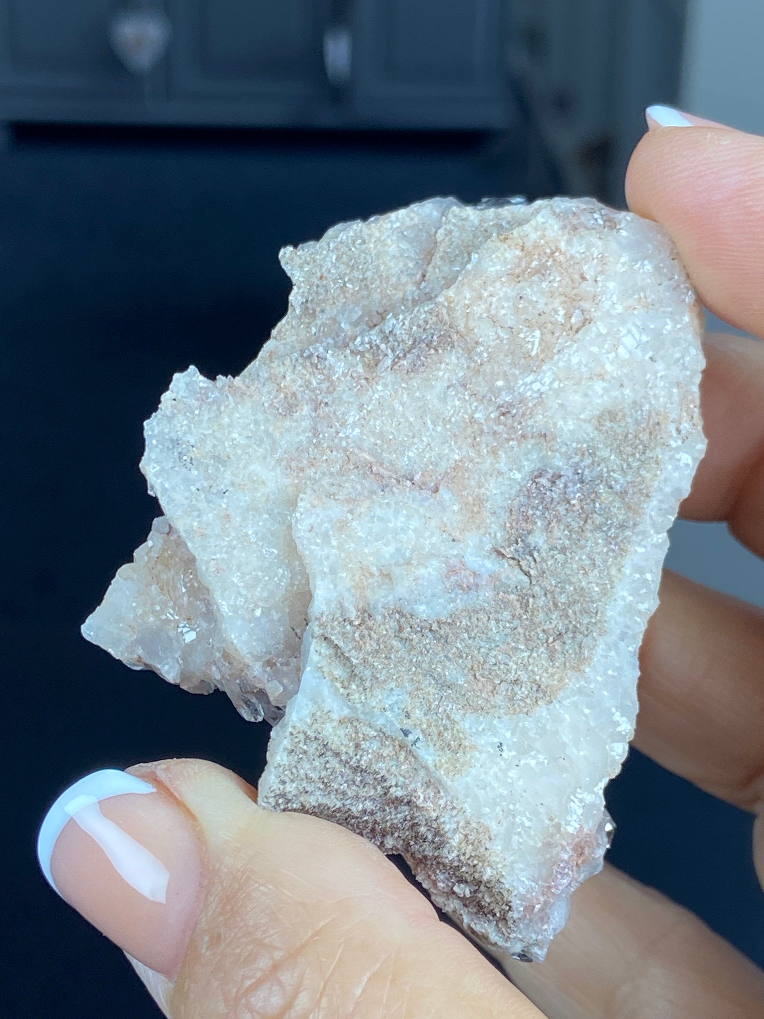 Sacred Pink Lemurian Quartz Cluster
