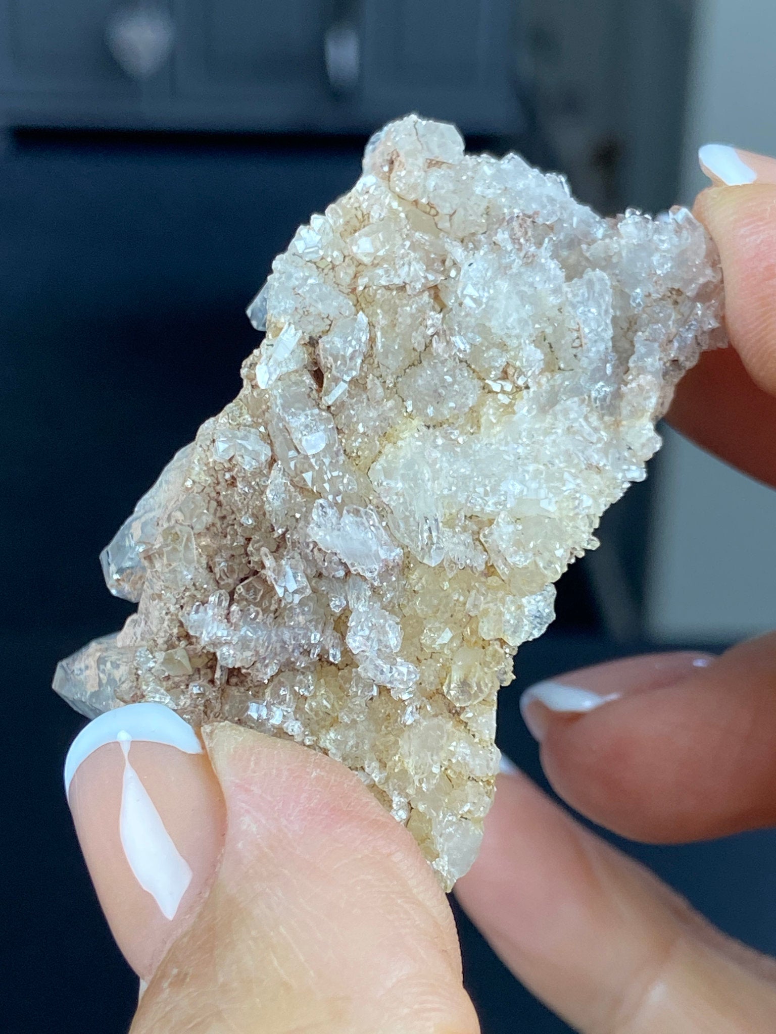 Sacred Pink Lemurian Quartz Cluster