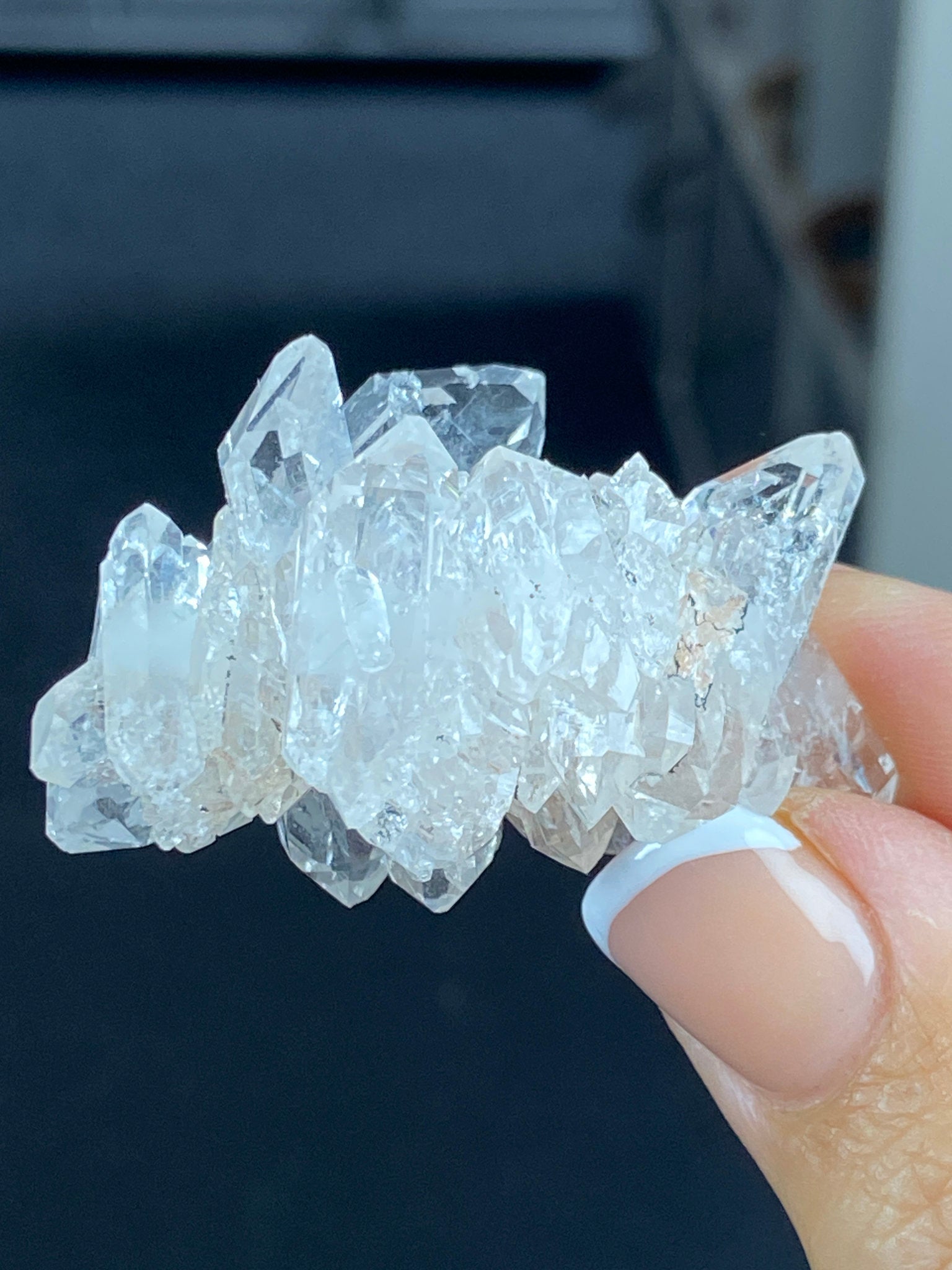 Sacred Pink Lemurian Quartz Cluster