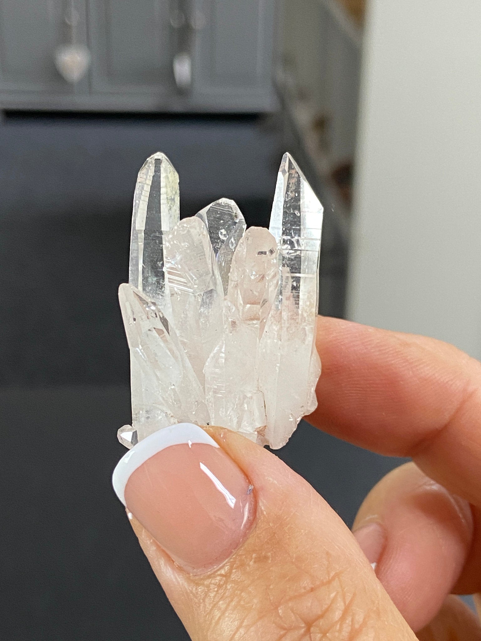 Sacred Pink Lemurian Quartz Cluster