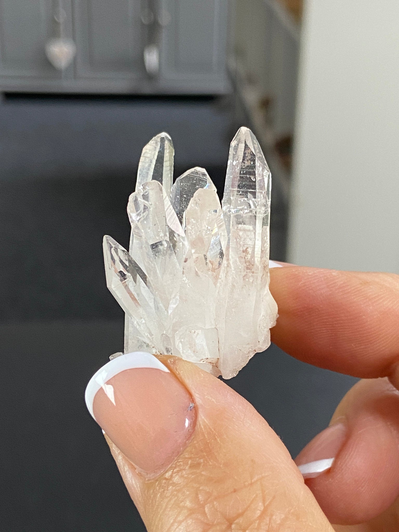 Sacred Pink Lemurian Quartz Cluster