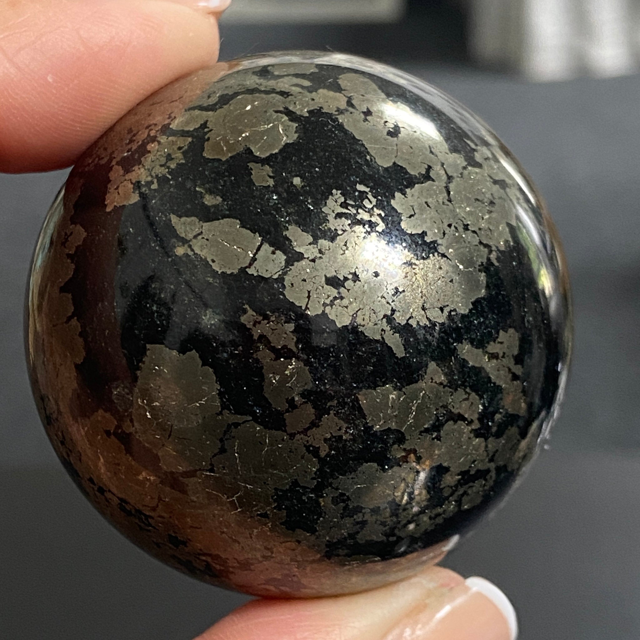 Healer's Gold Sphere (Apache Gold) – Arizona, USA