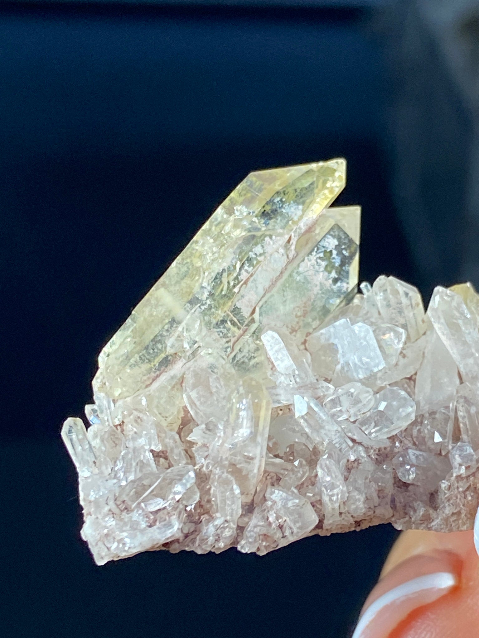 Golden Healer Faden Lemurian Quartz