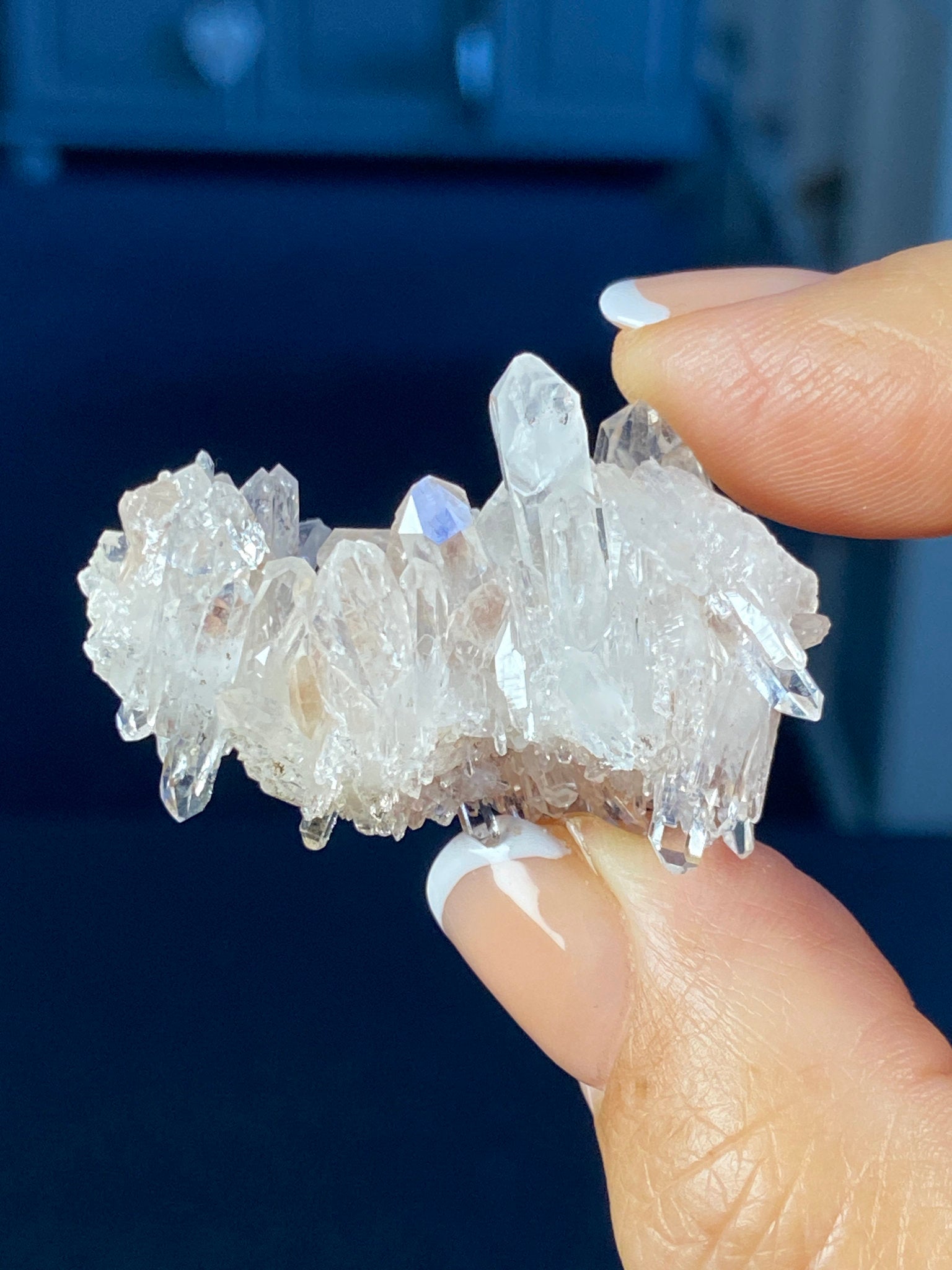 Sacred Pink Lemurian Quartz Cluster
