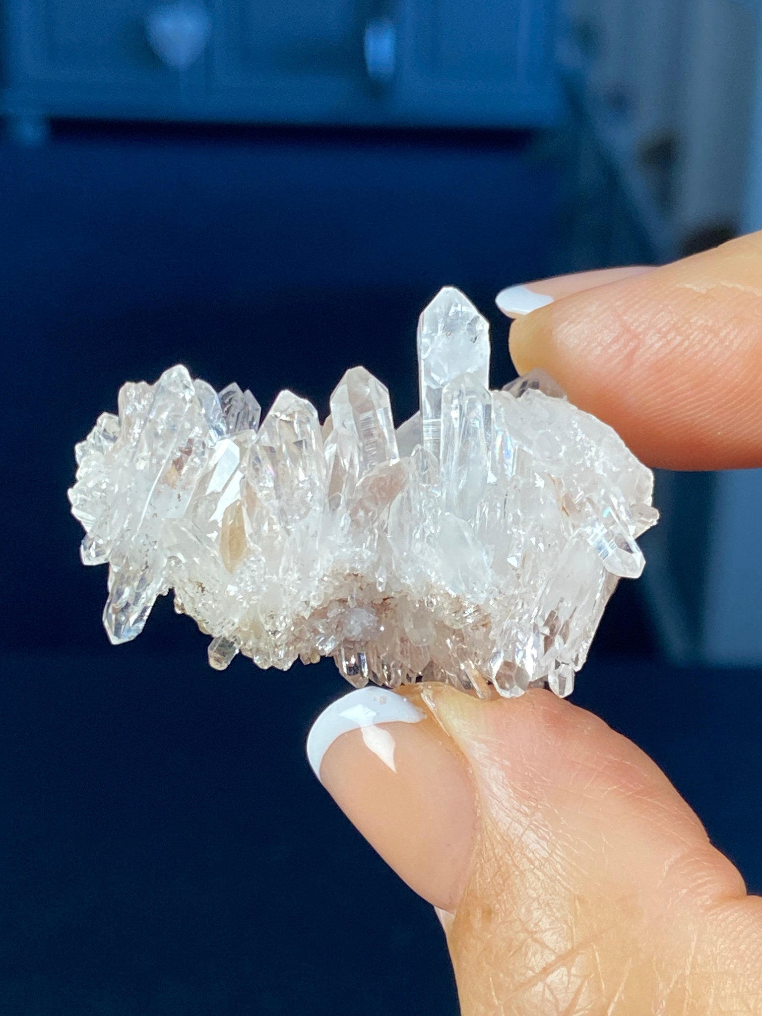 Sacred Pink Lemurian Quartz Cluster
