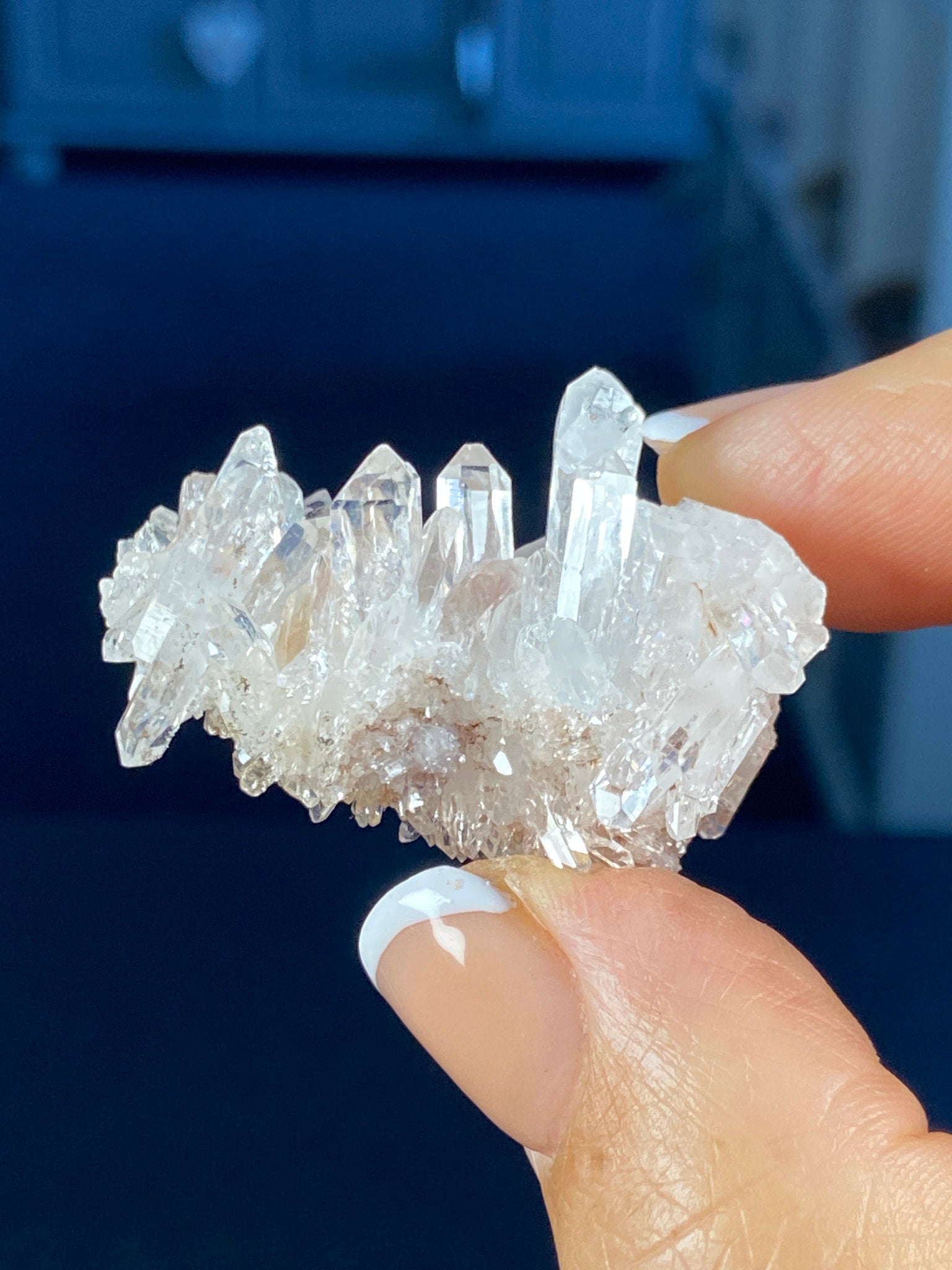 Sacred Pink Lemurian Quartz Cluster