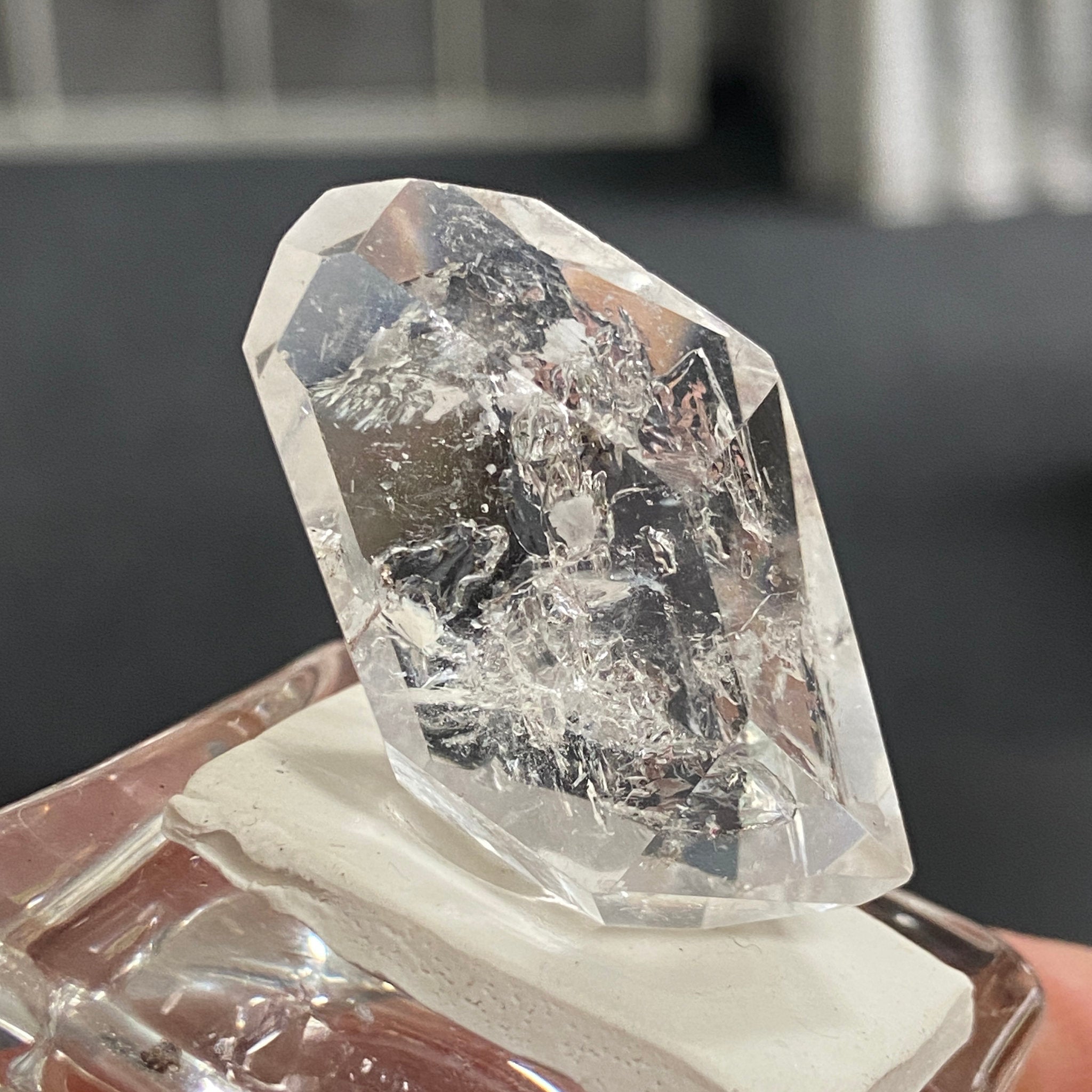 Double Terminated Enhydro Quartz – Brazil