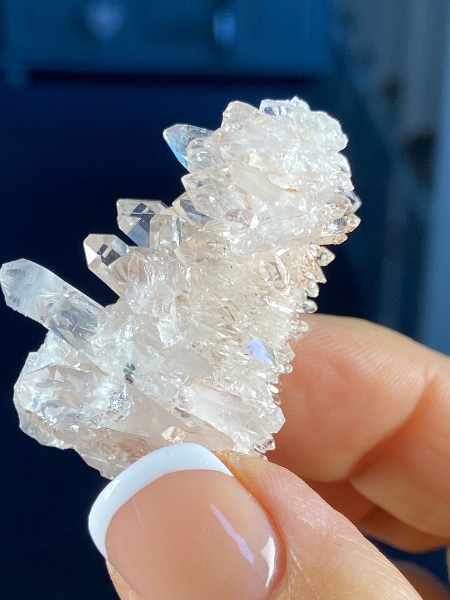 Sacred Pink Lemurian Quartz Cluster