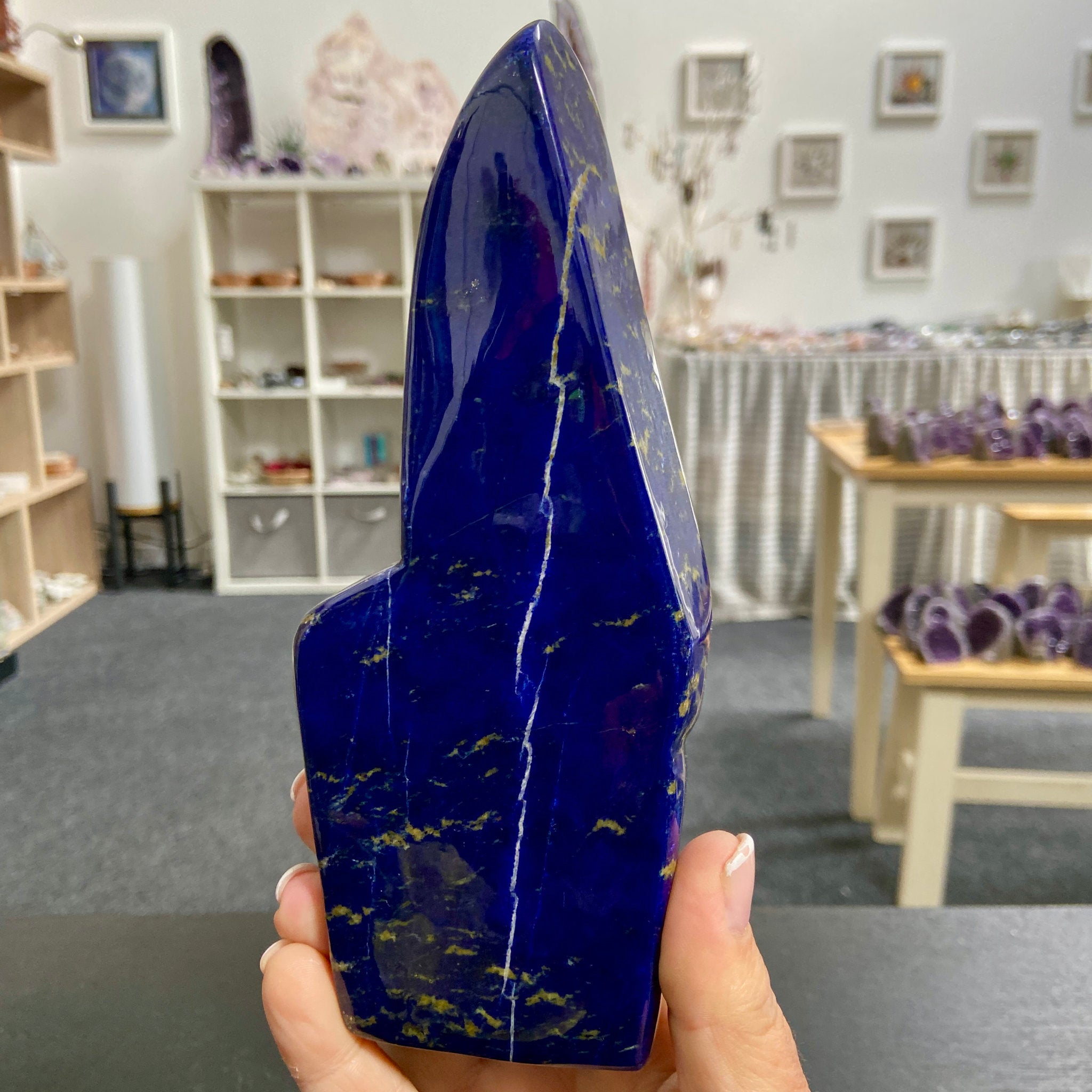 Lapis Lazuli Freeform – Mine 4, Afghanistan