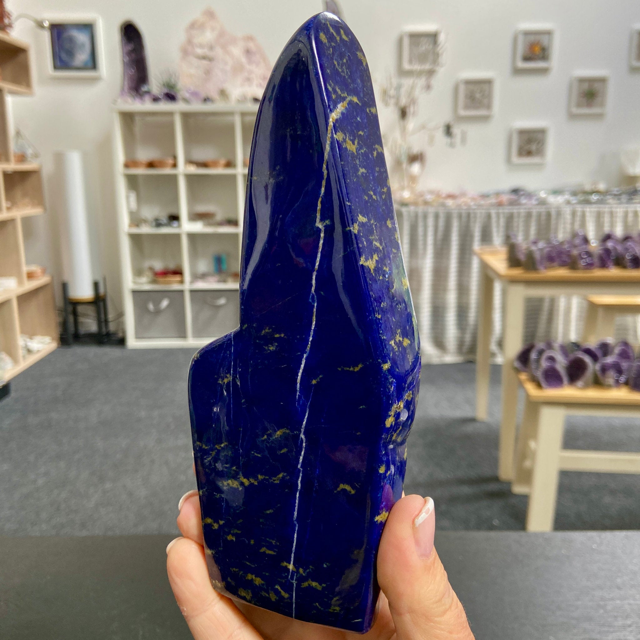 Lapis Lazuli Freeform – Mine 4, Afghanistan