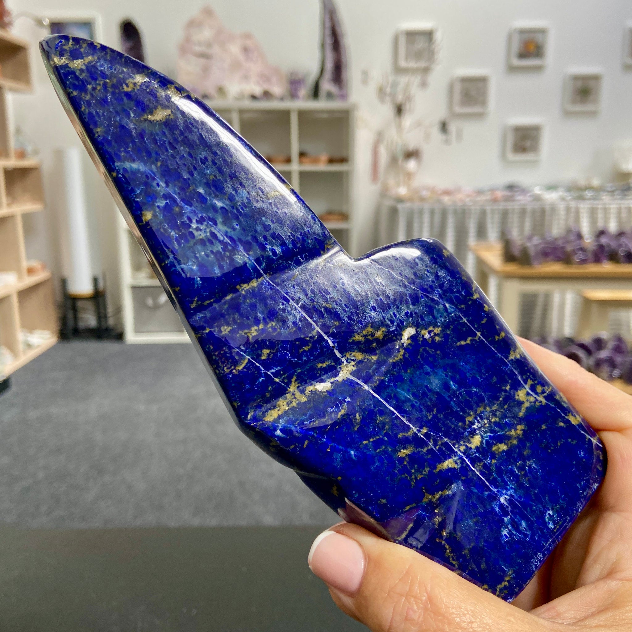 Lapis Lazuli Freeform – Mine 4, Afghanistan