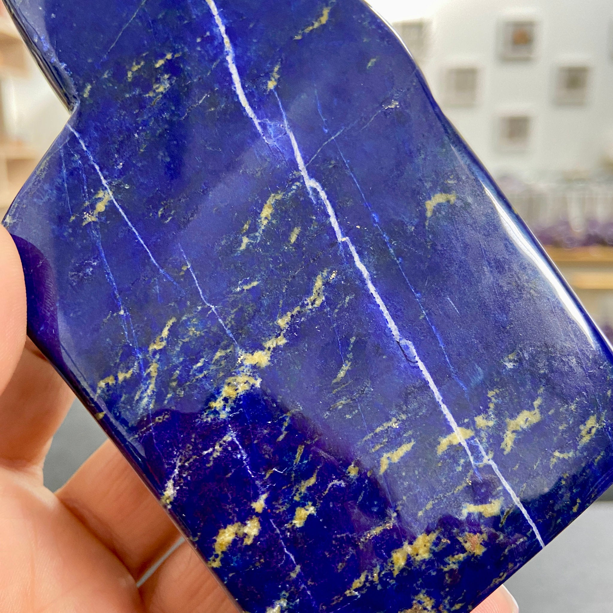 Lapis Lazuli Freeform – Mine 4, Afghanistan