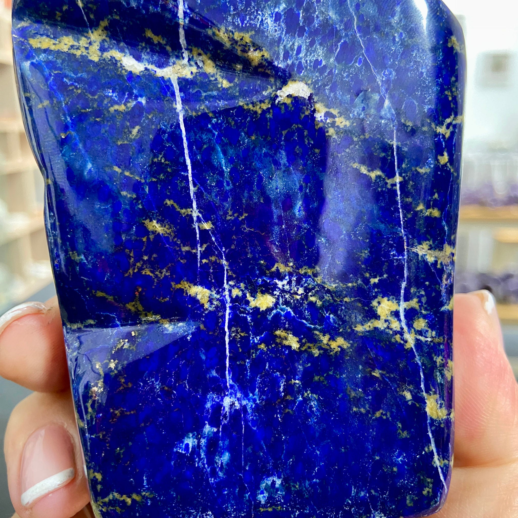 Lapis Lazuli Freeform – Mine 4, Afghanistan