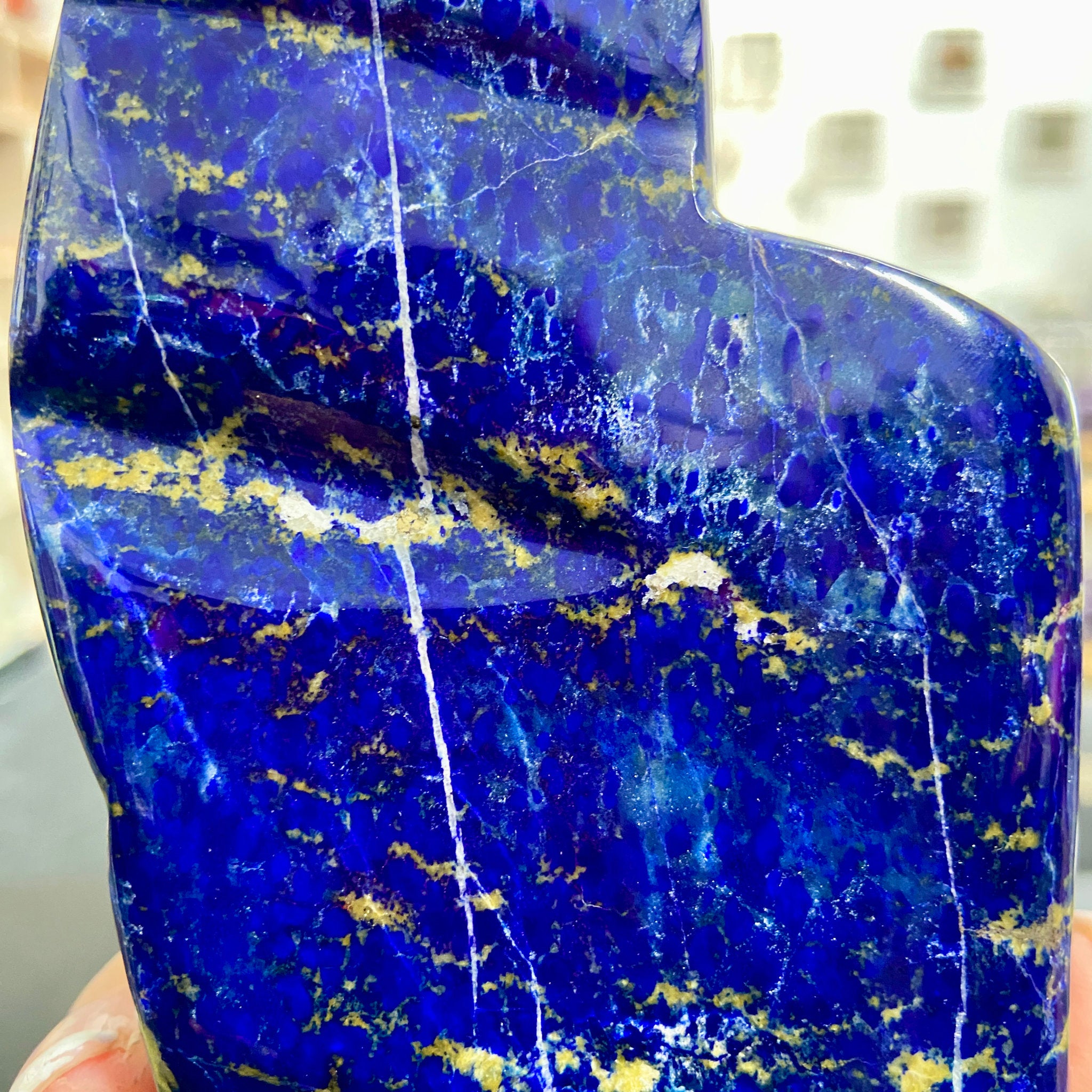 Lapis Lazuli Freeform – Mine 4, Afghanistan