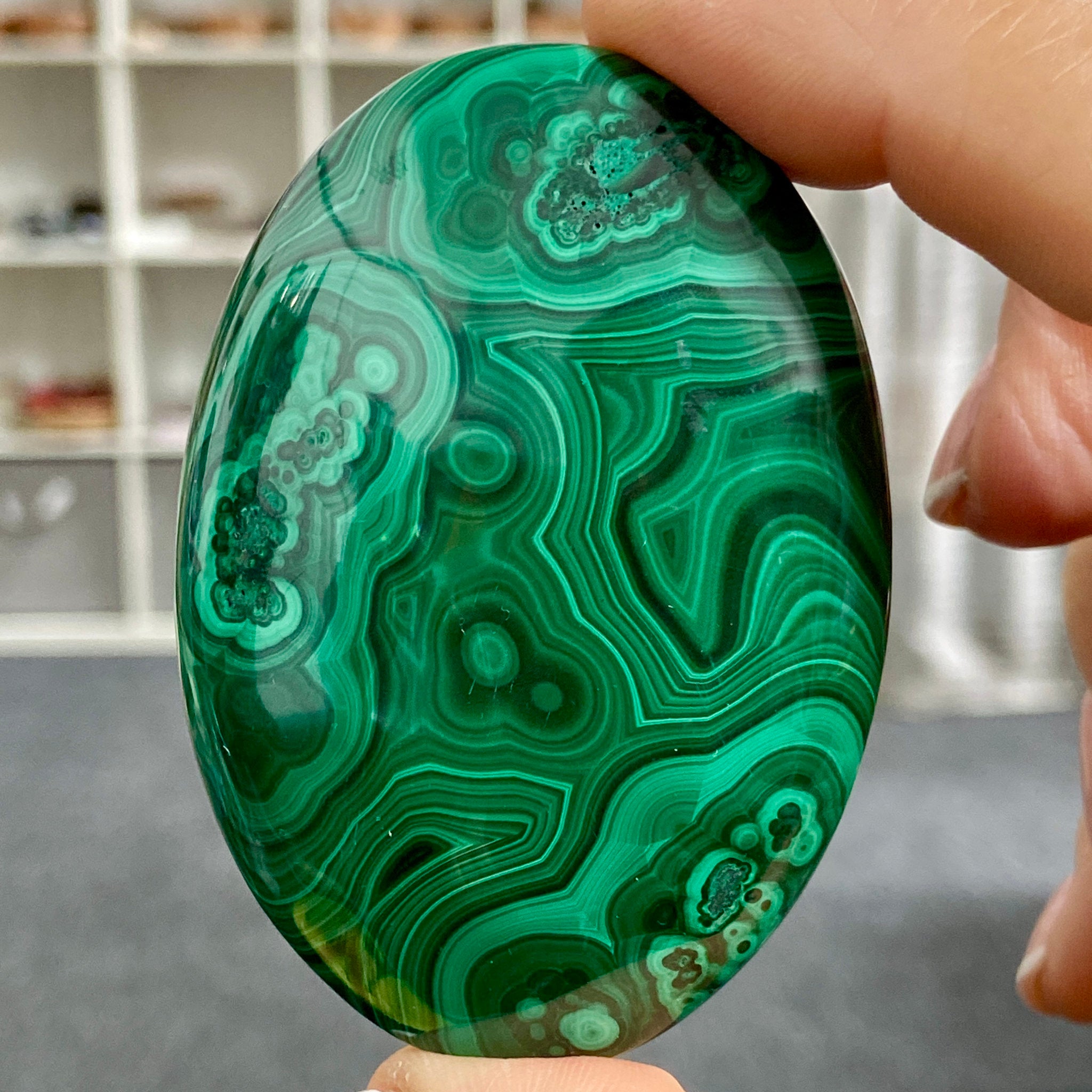Malachite Palmstone – Peru