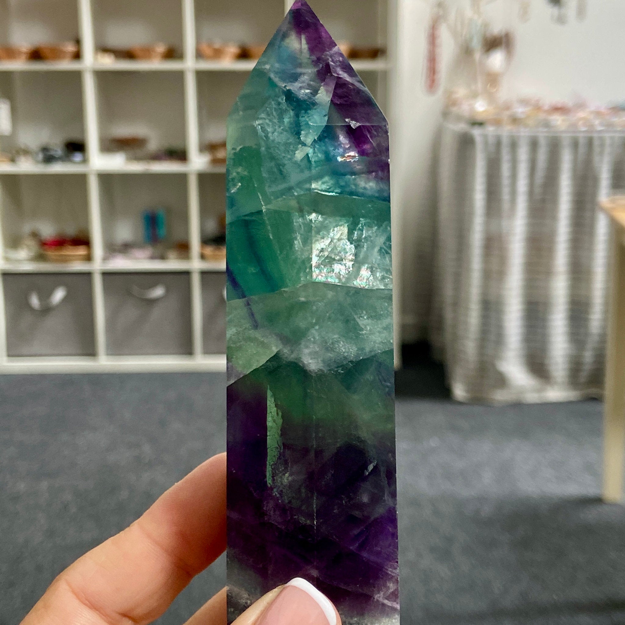 Rainbow Fluorite Tower – Hunan Province, China