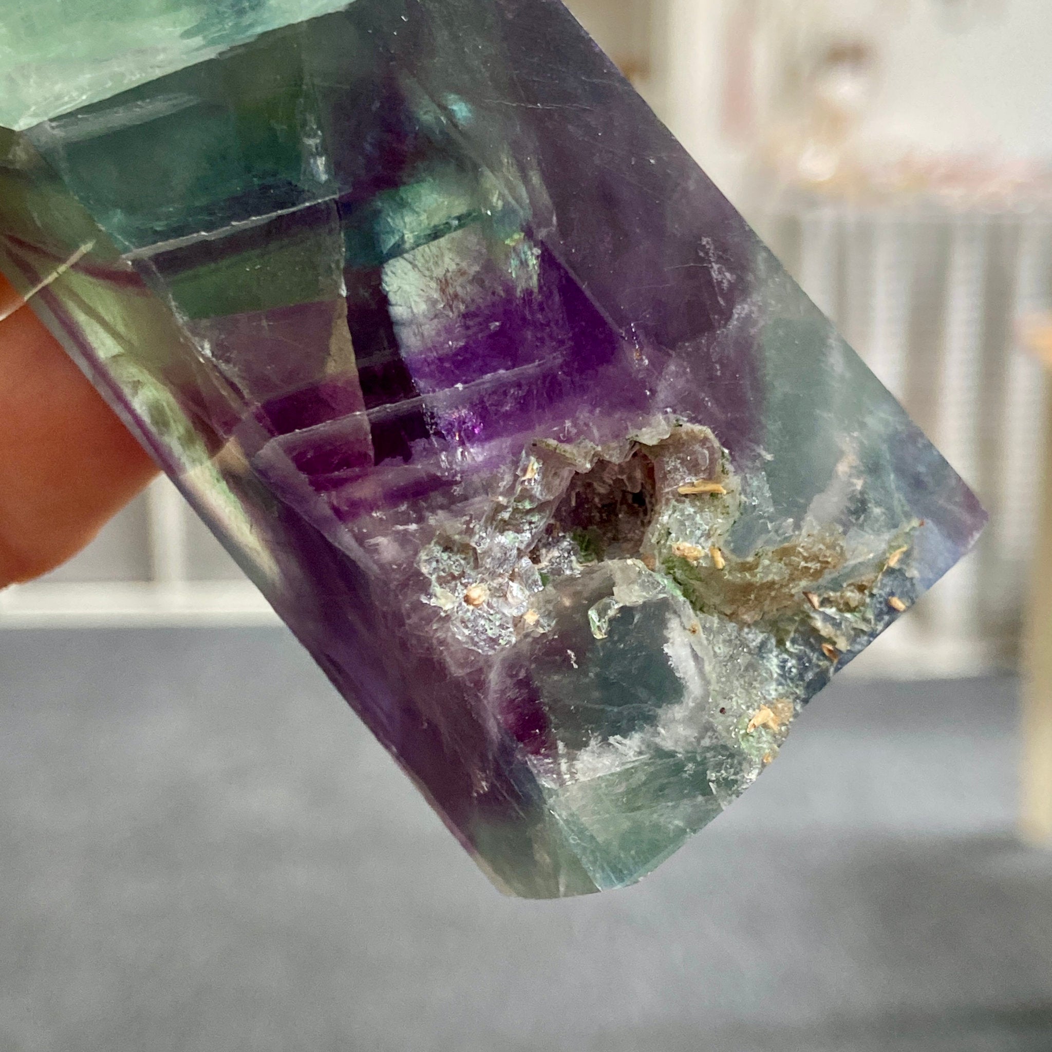 Rainbow Fluorite Tower – Hunan Province, China