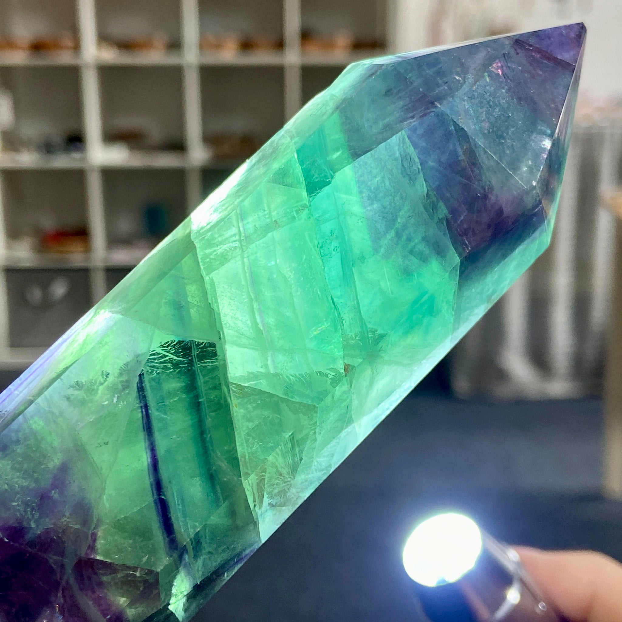 Rainbow Fluorite Tower – Hunan Province, China