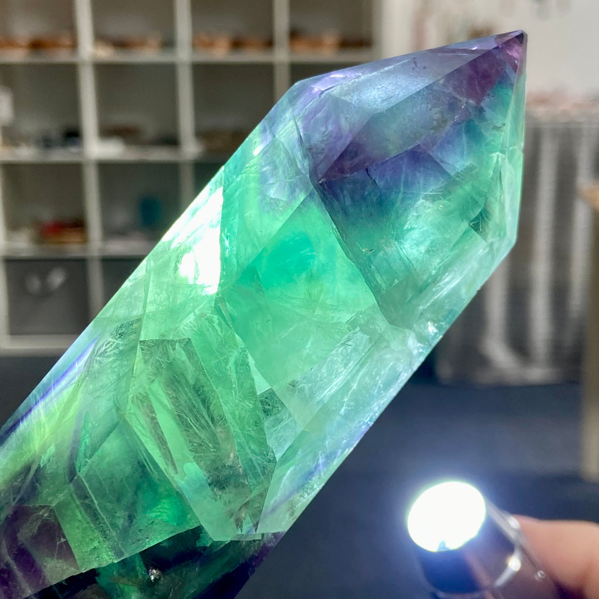 Rainbow Fluorite Tower – Hunan Province, China