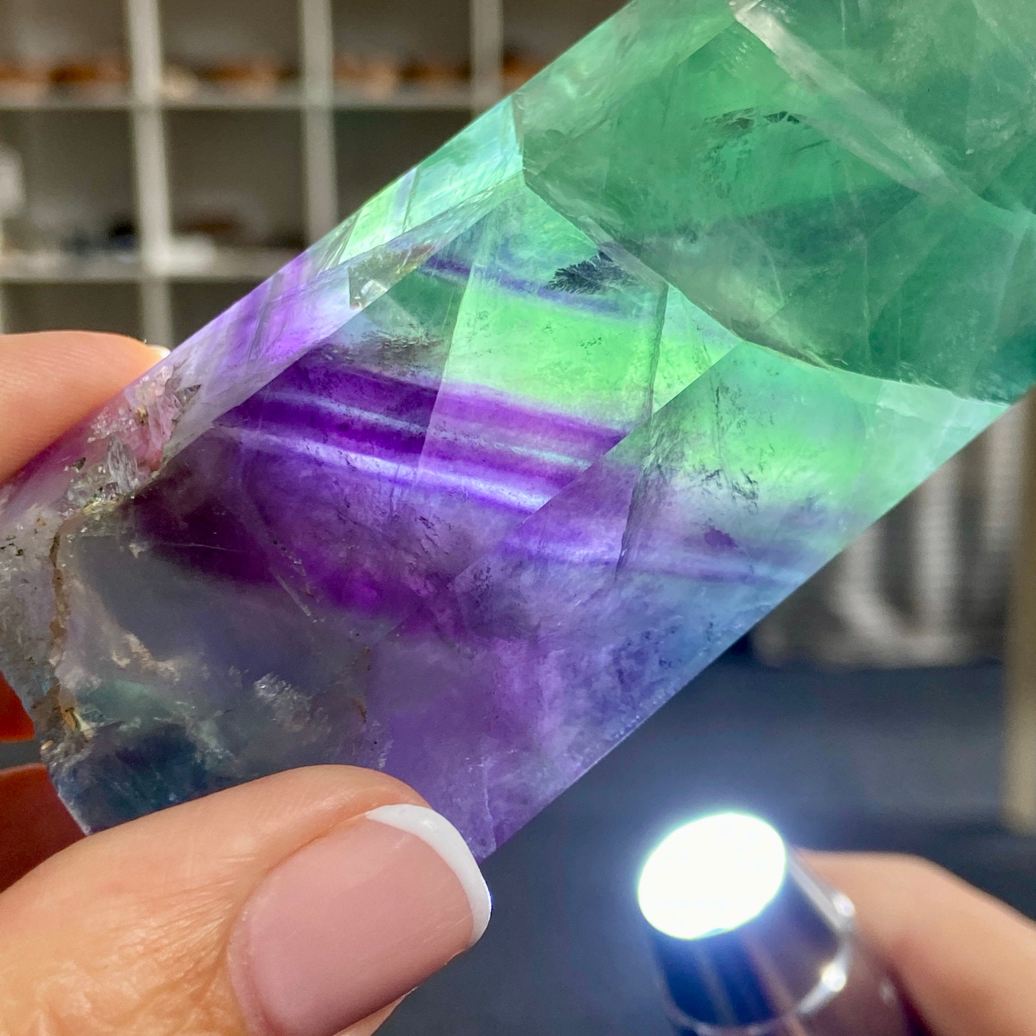 Rainbow Fluorite Tower – Hunan Province, China