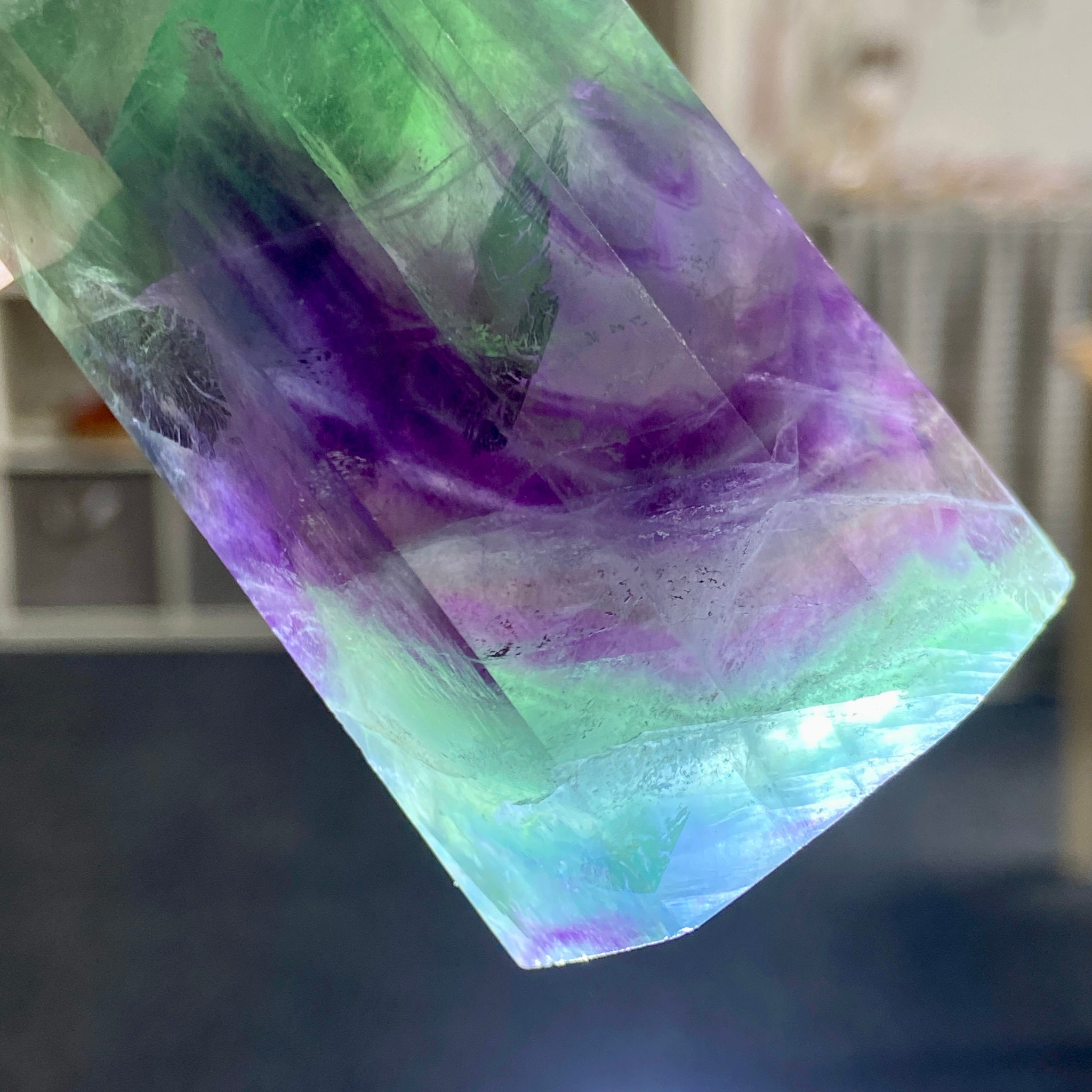 Rainbow Fluorite Tower – Hunan Province, China