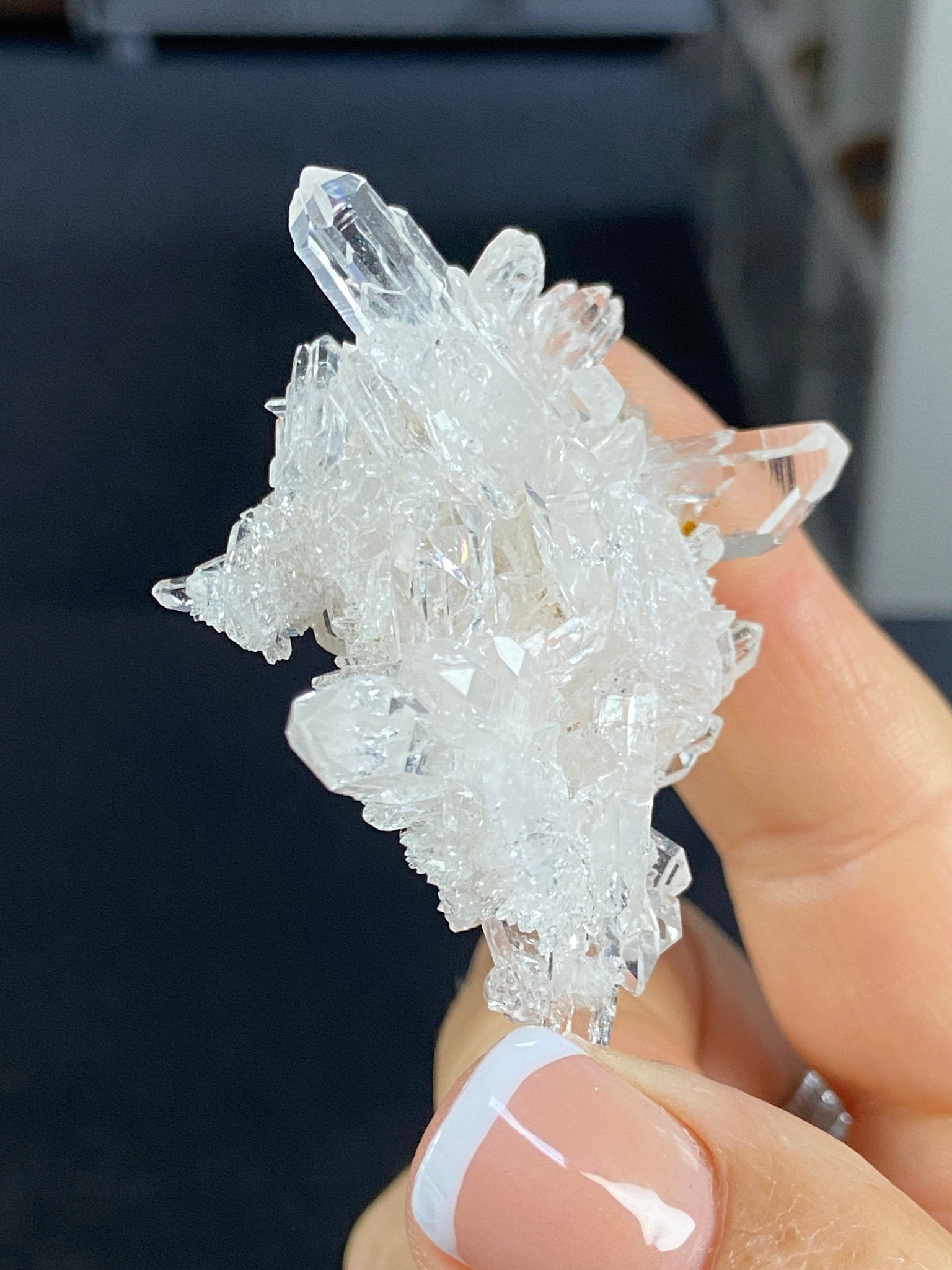 Lemurian Light Quartz Cluster