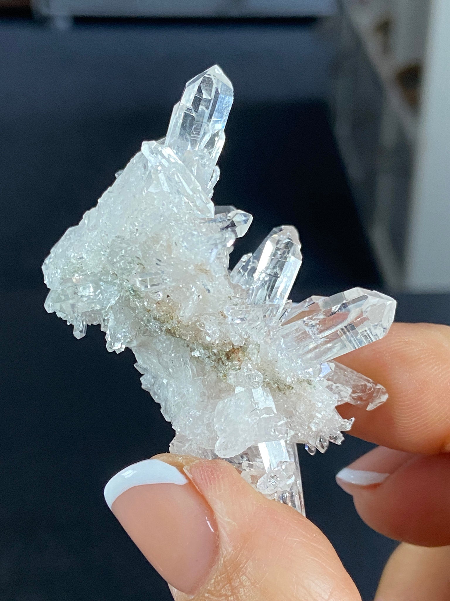 Lemurian Light Quartz Cluster