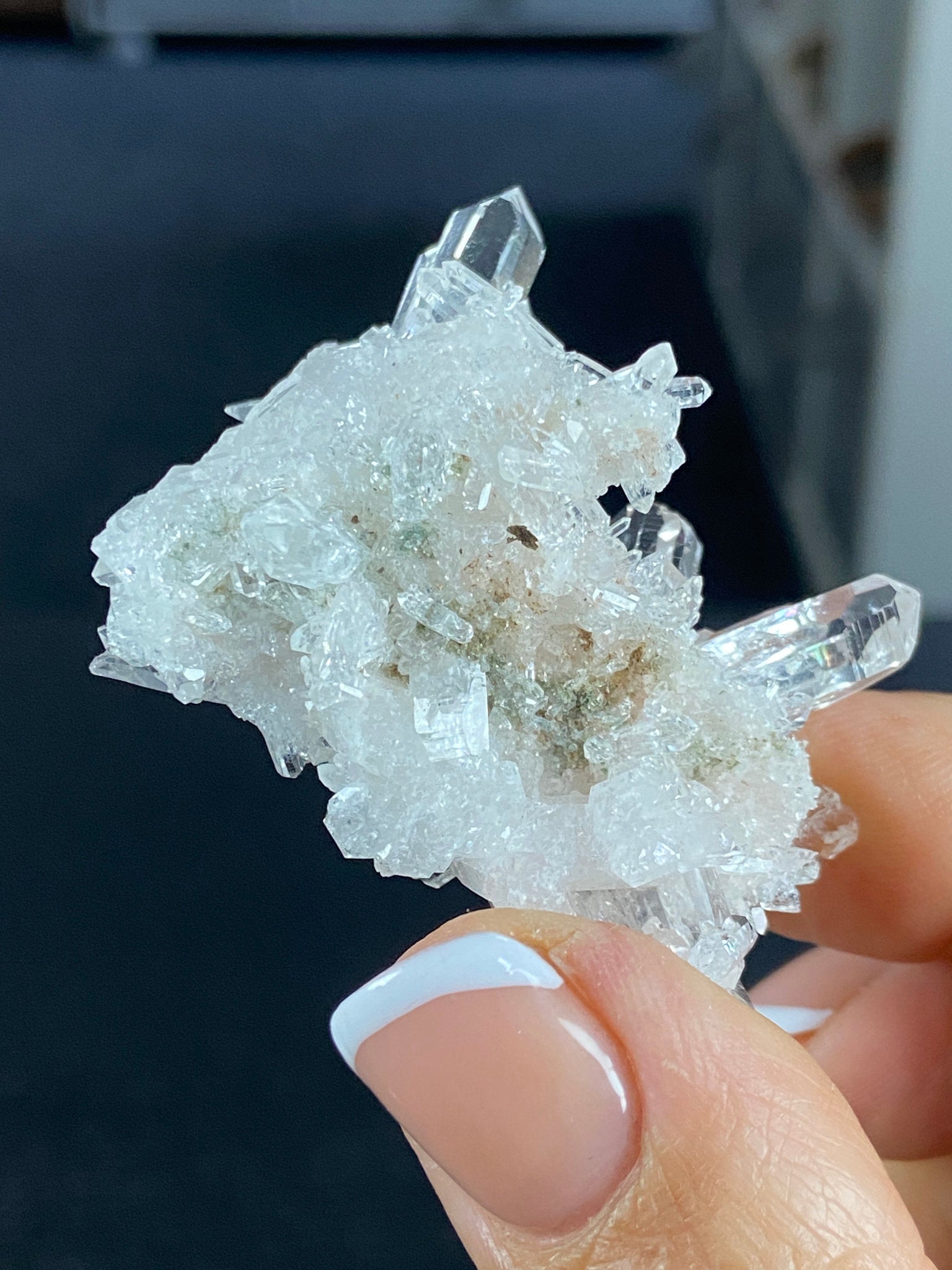 Lemurian Light Quartz Cluster