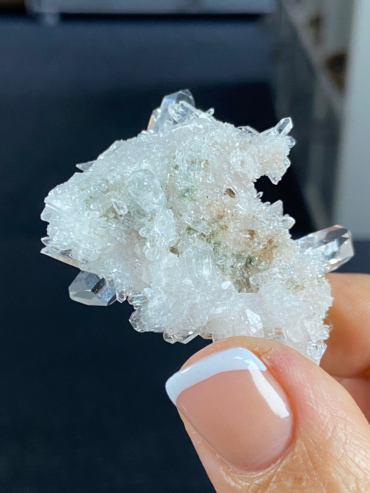 Lemurian Light Quartz Cluster