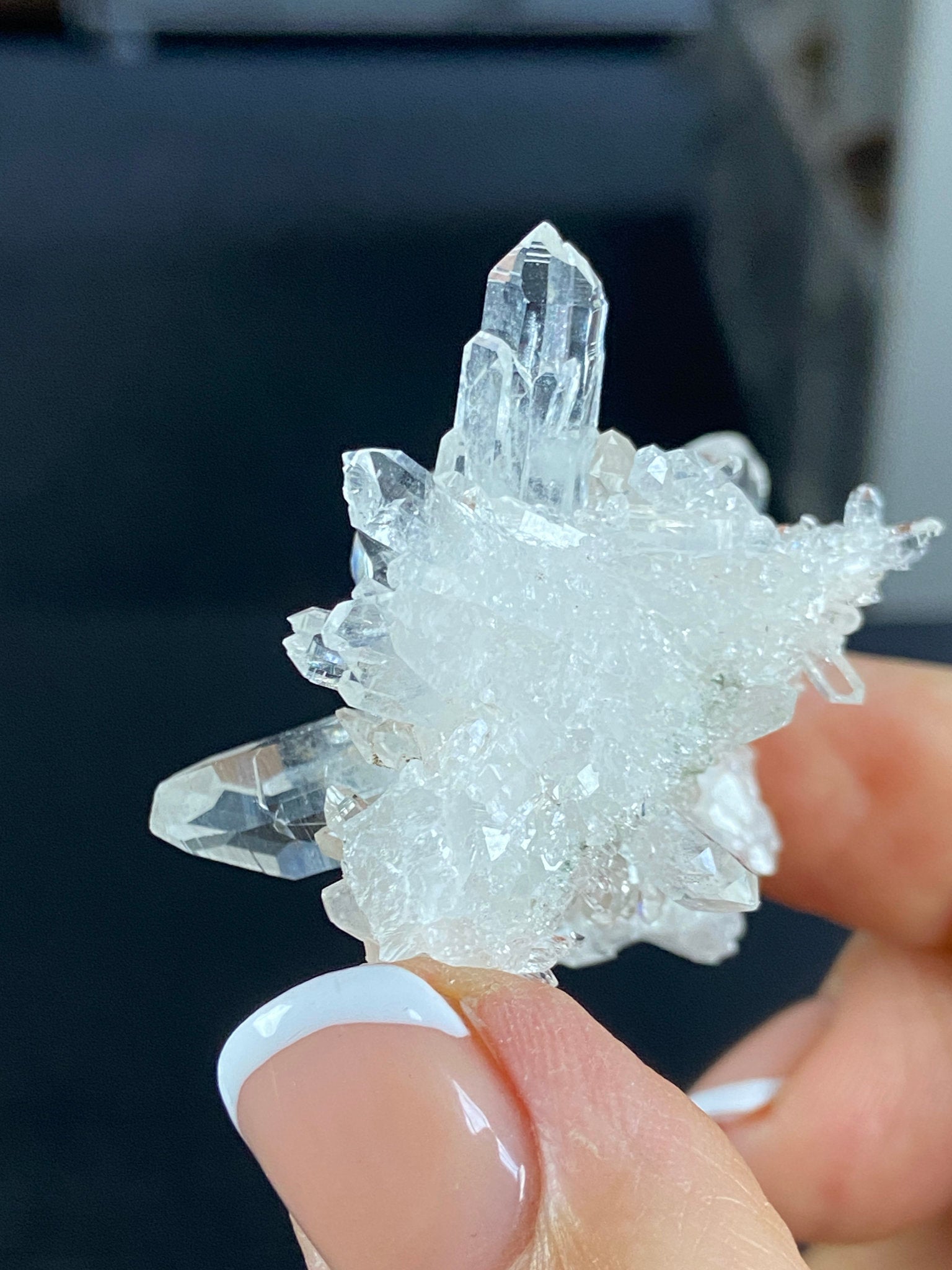 Lemurian Light Quartz Cluster
