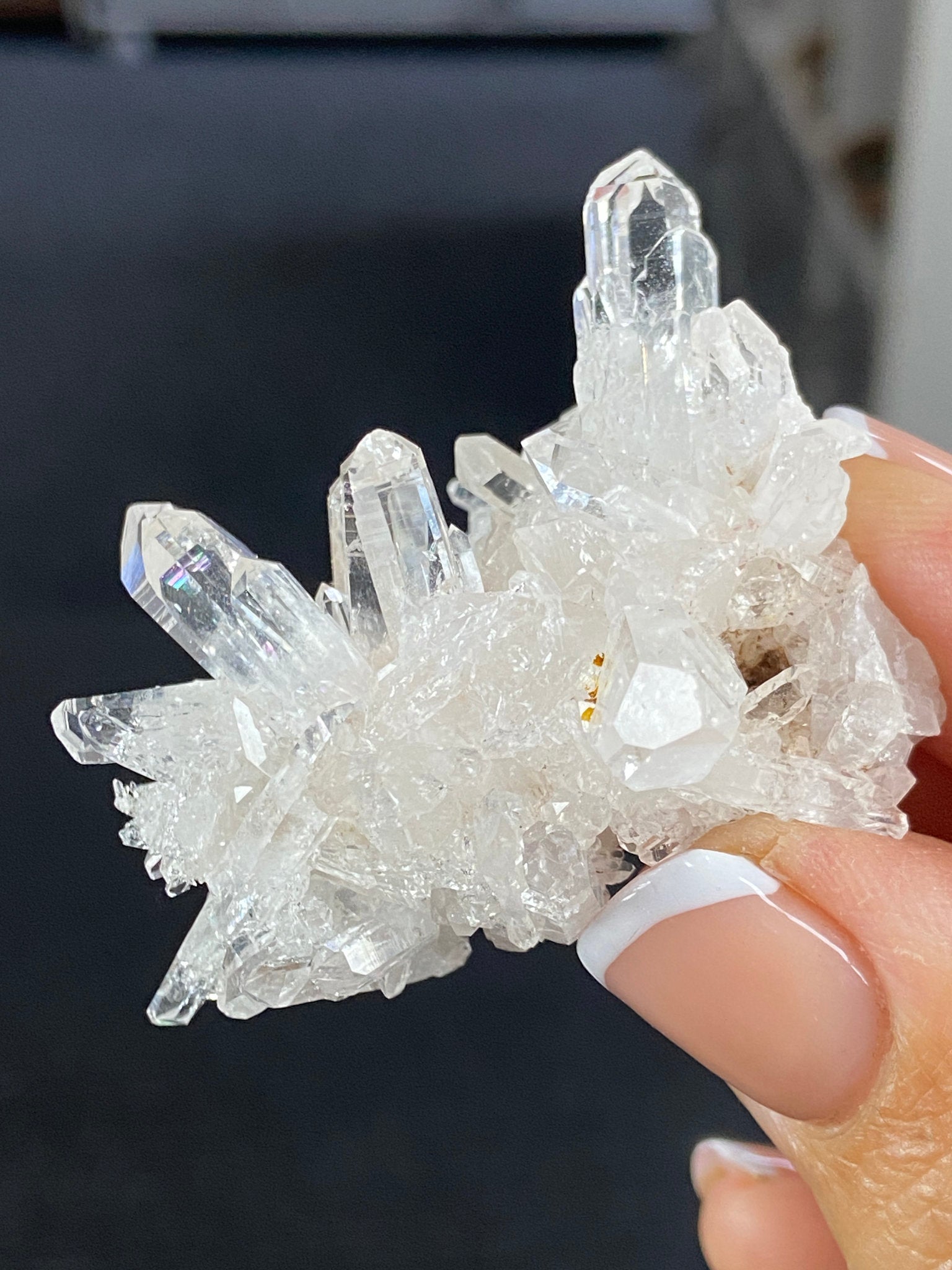 Lemurian Light Quartz Cluster