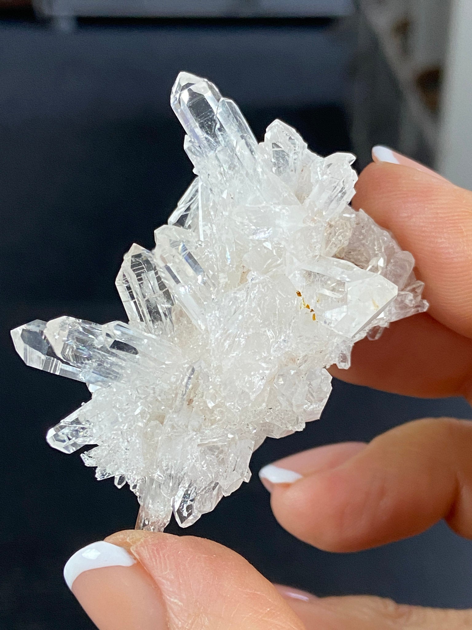 Lemurian Light Quartz Cluster