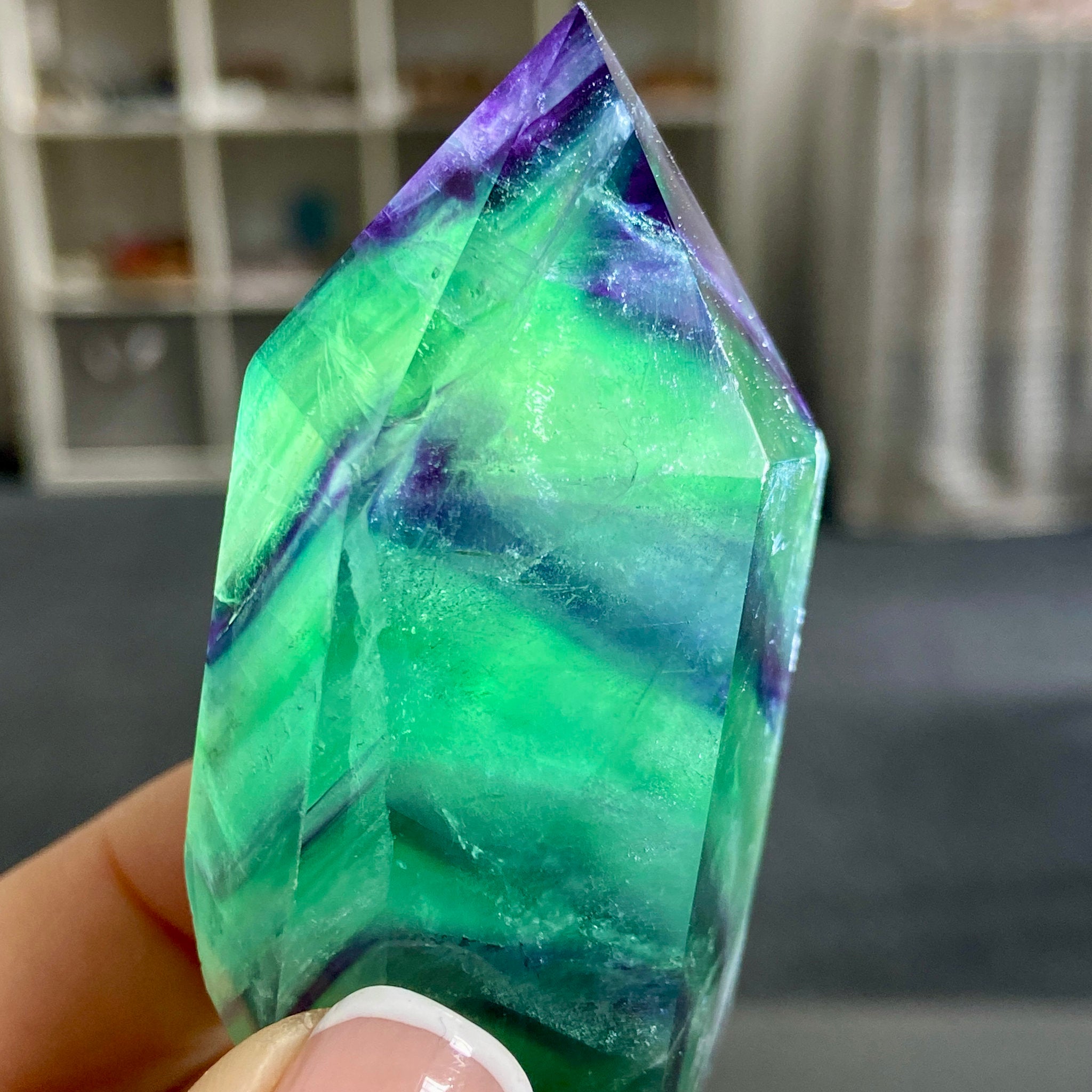 Rainbow Fluorite Tower – Hunan Province, China