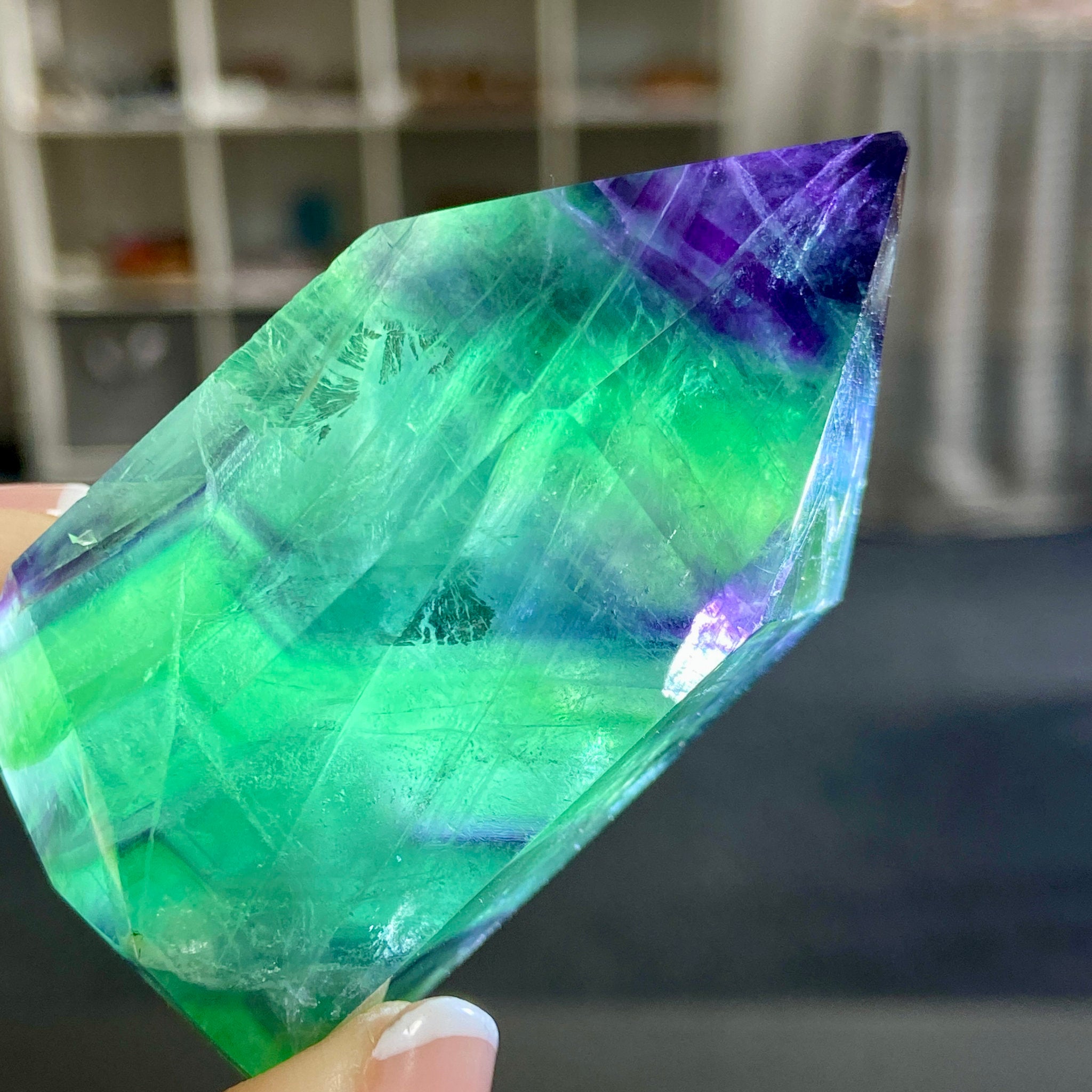 Rainbow Fluorite Tower – Hunan Province, China