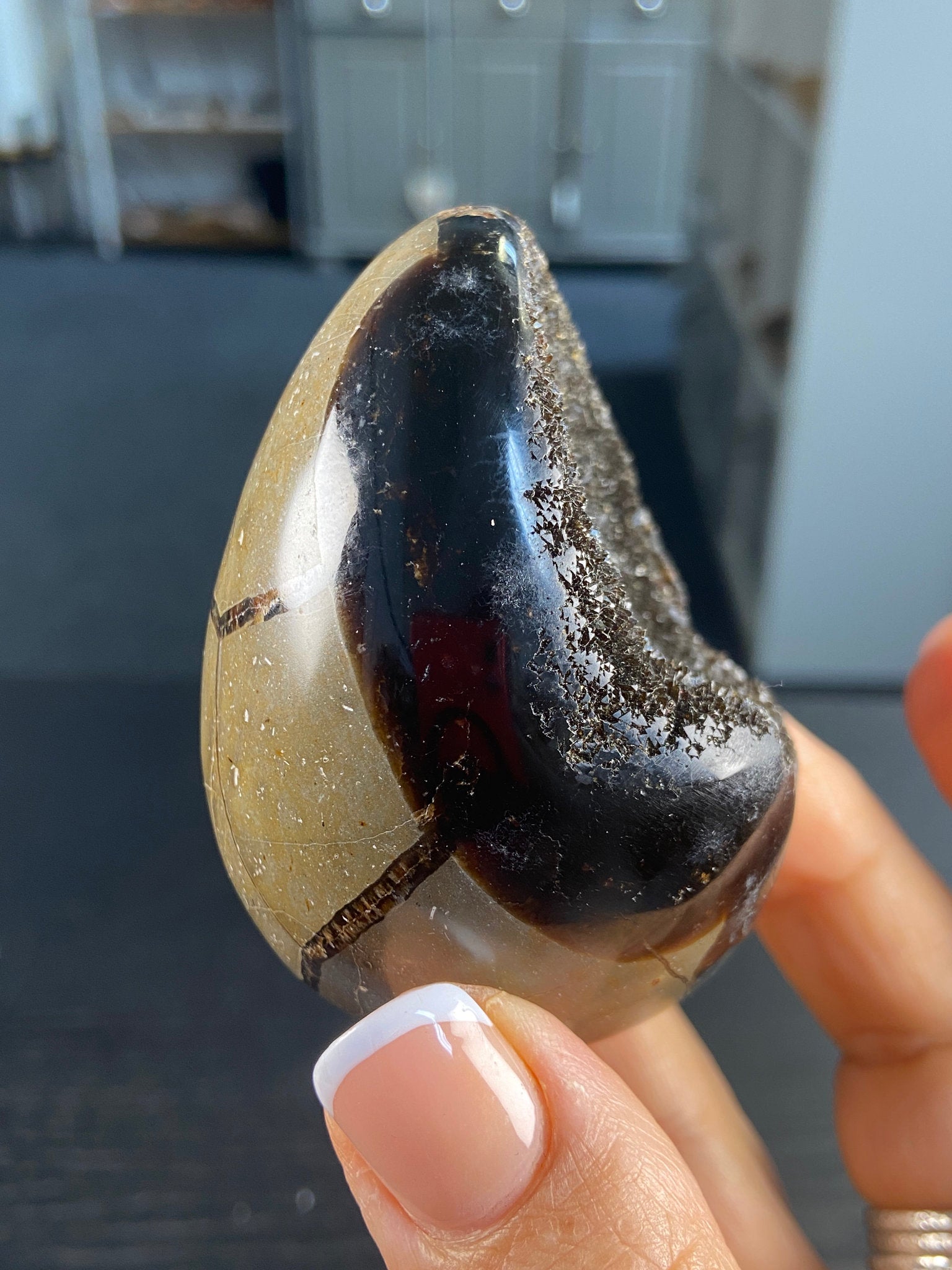 Septarian Druzy Egg – The Dragon Stone of Protection & Ancient Earth
