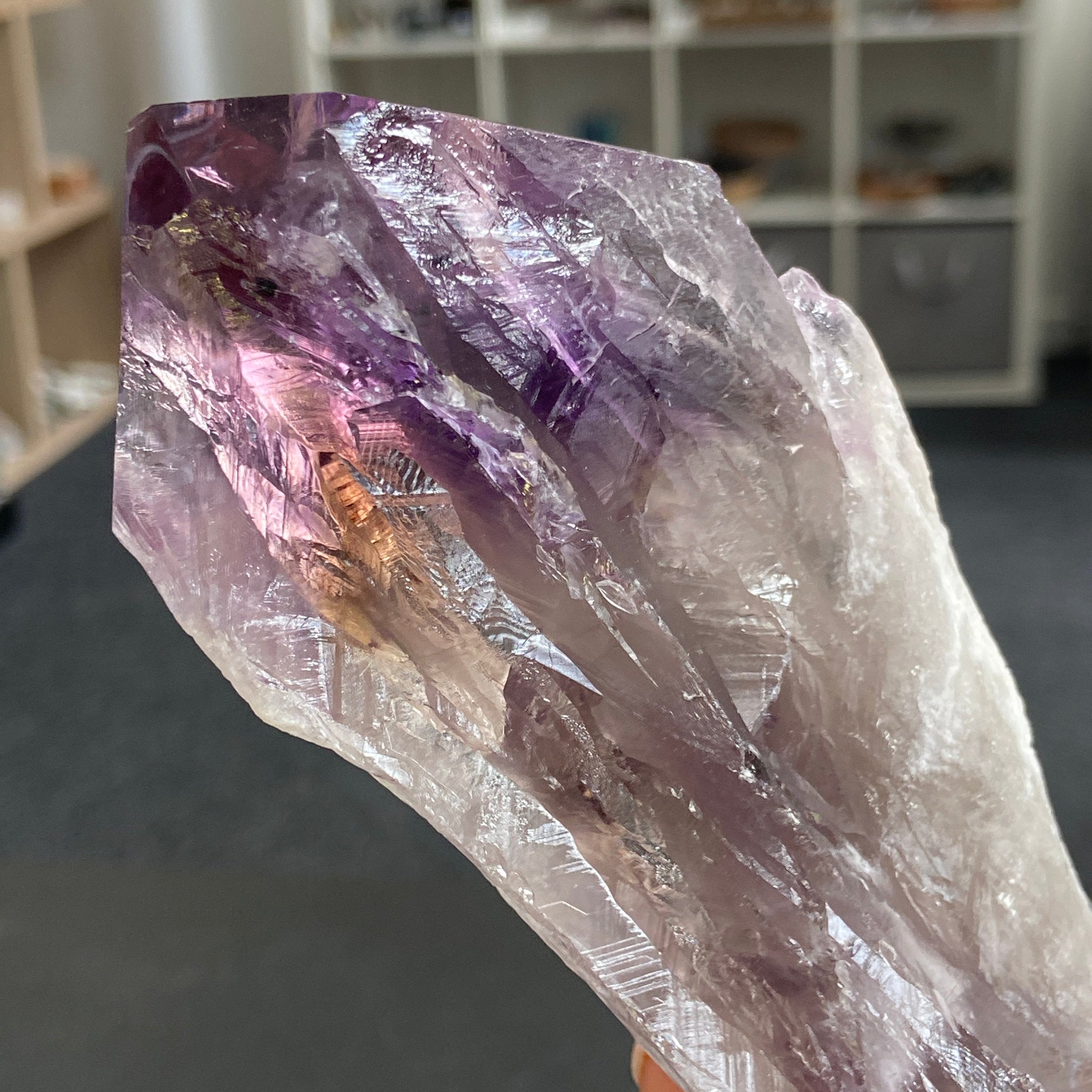 Root Amethyst with Citrine – Brazil