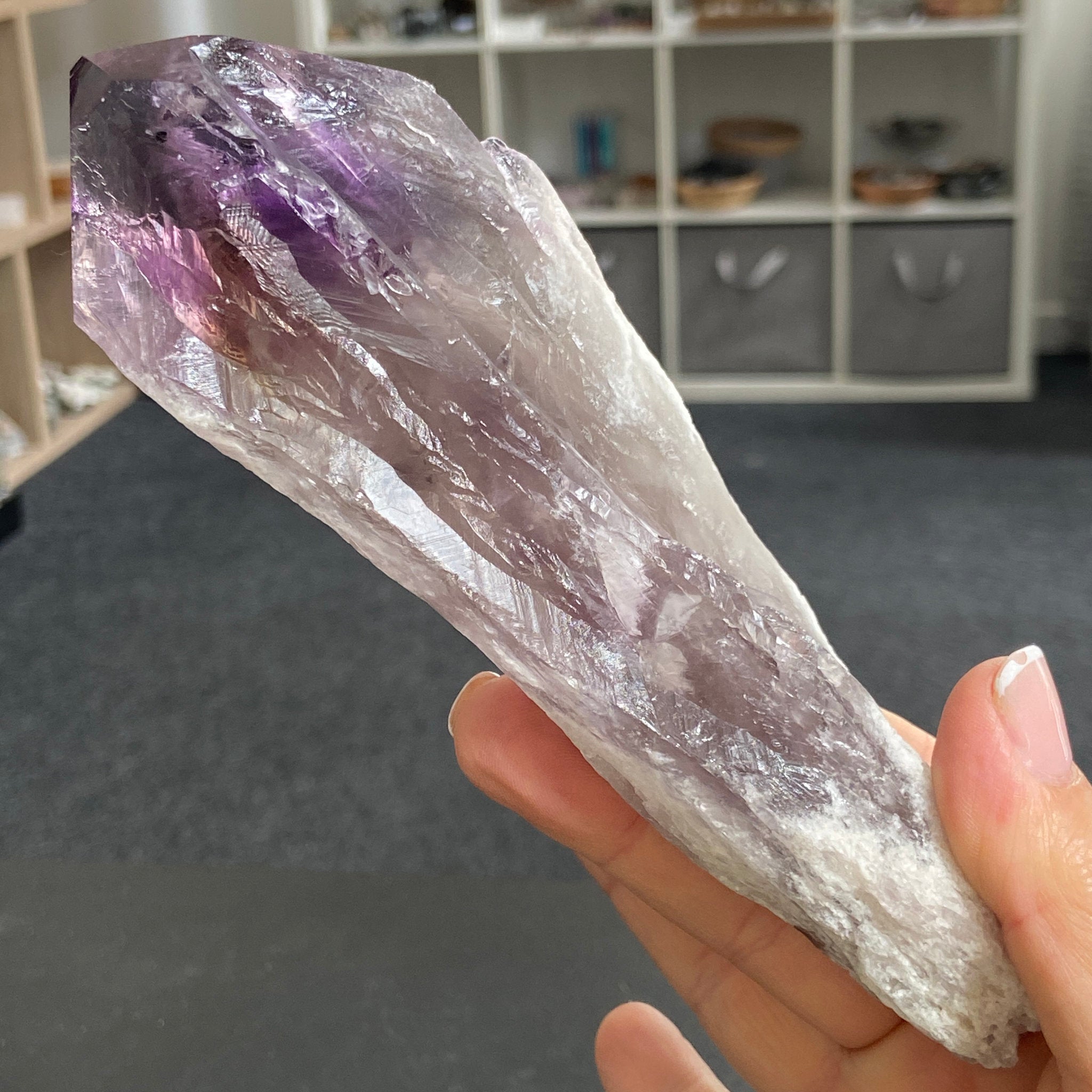 Root Amethyst with Citrine – Brazil