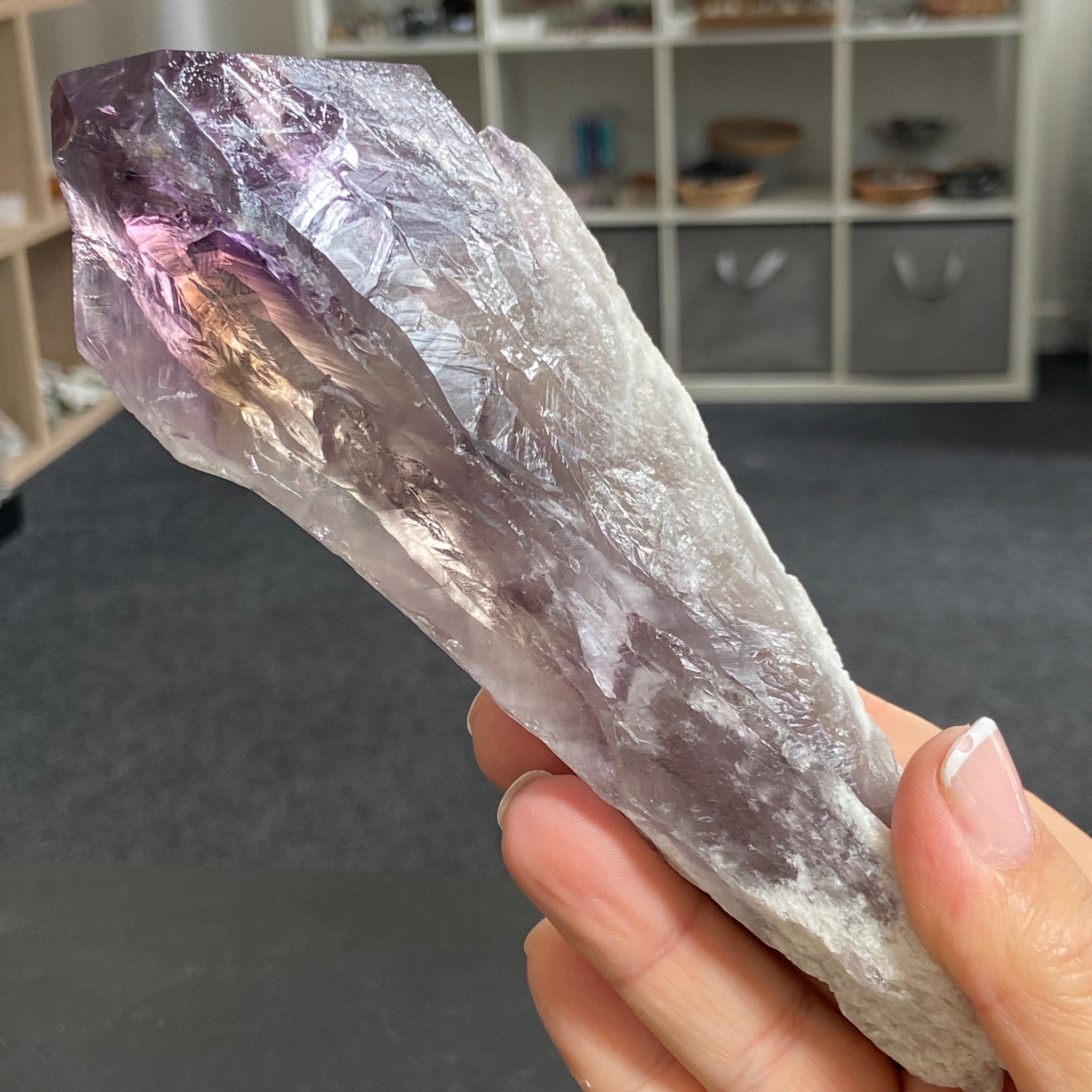 Root Amethyst with Citrine – Brazil