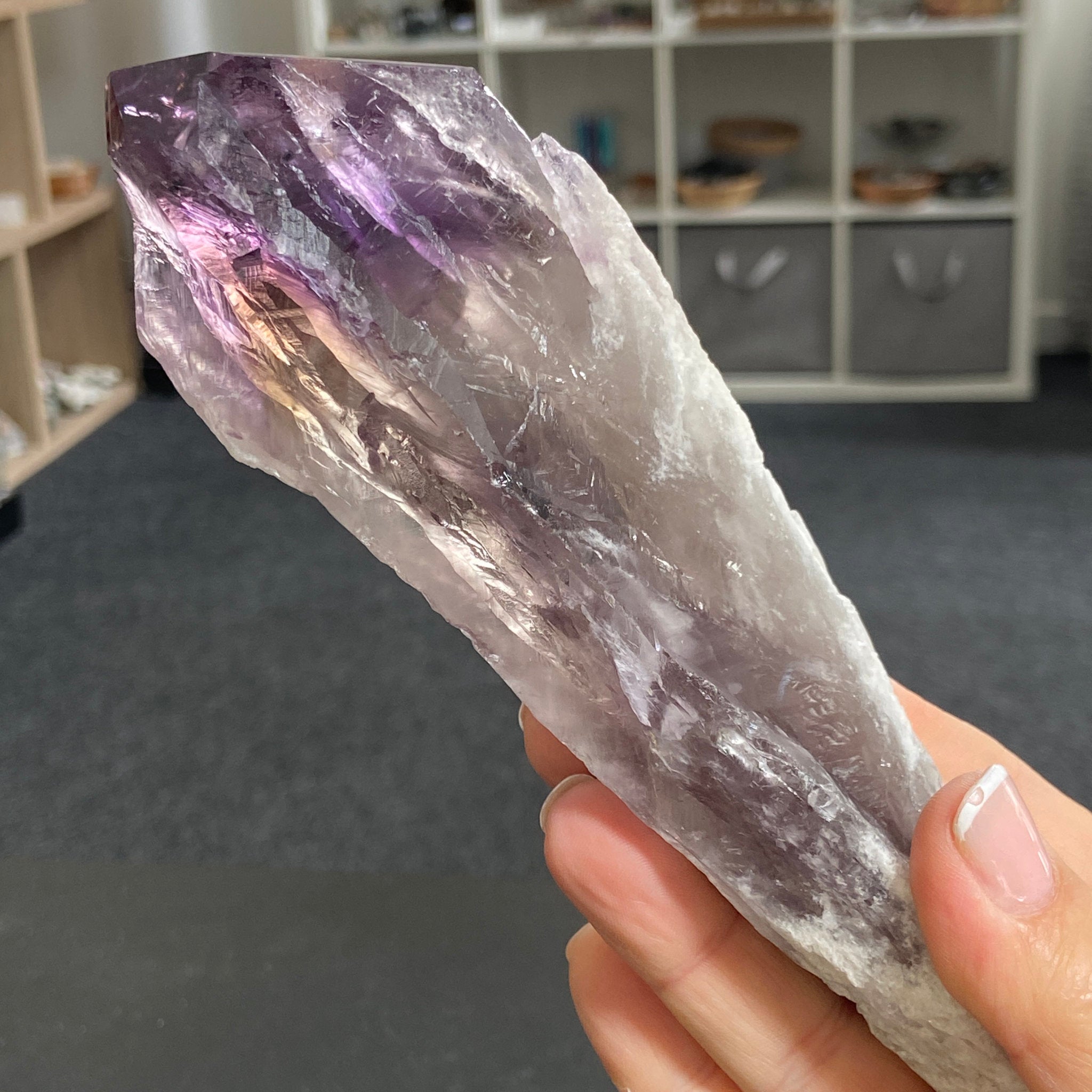 Root Amethyst with Citrine – Brazil