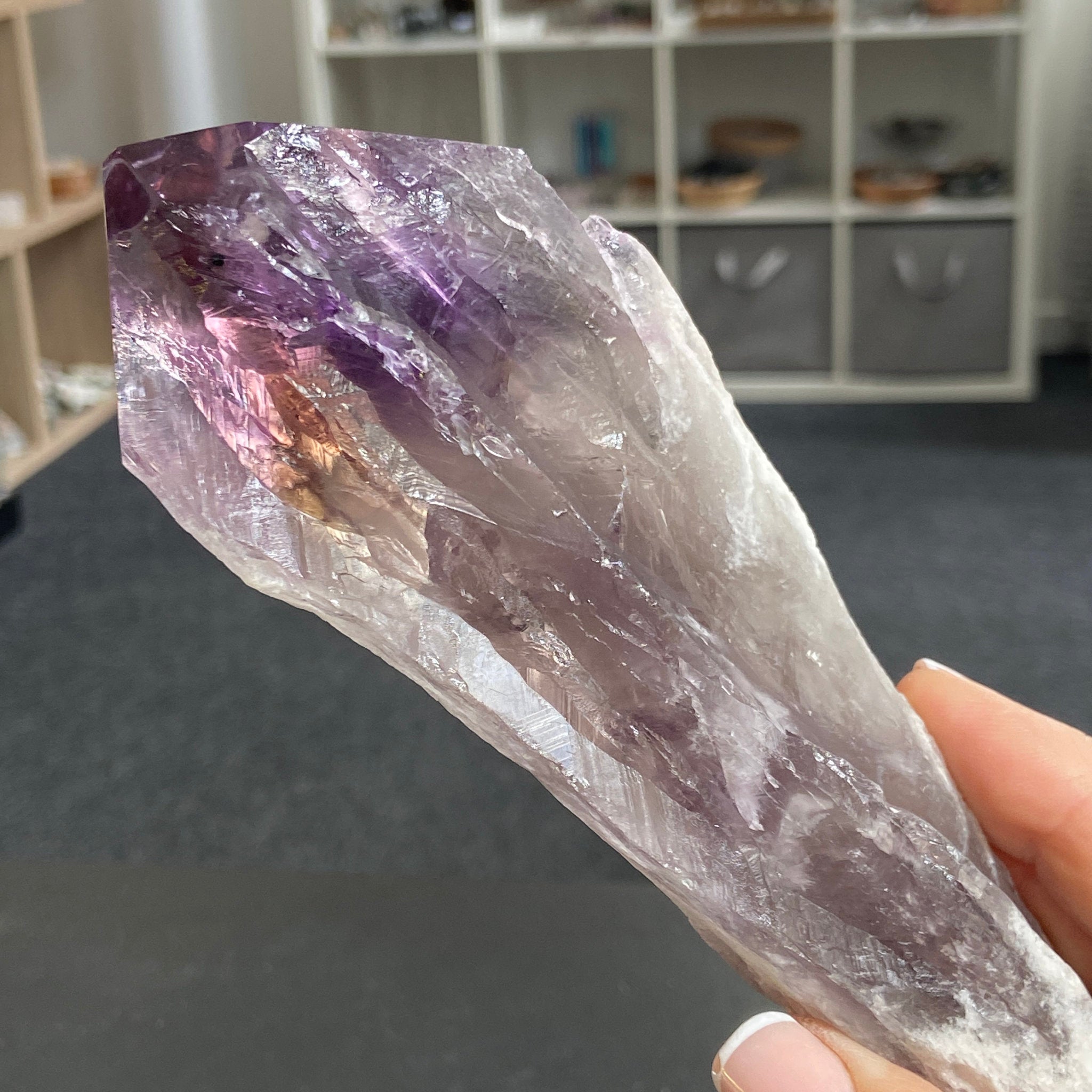 Root Amethyst with Citrine – Brazil