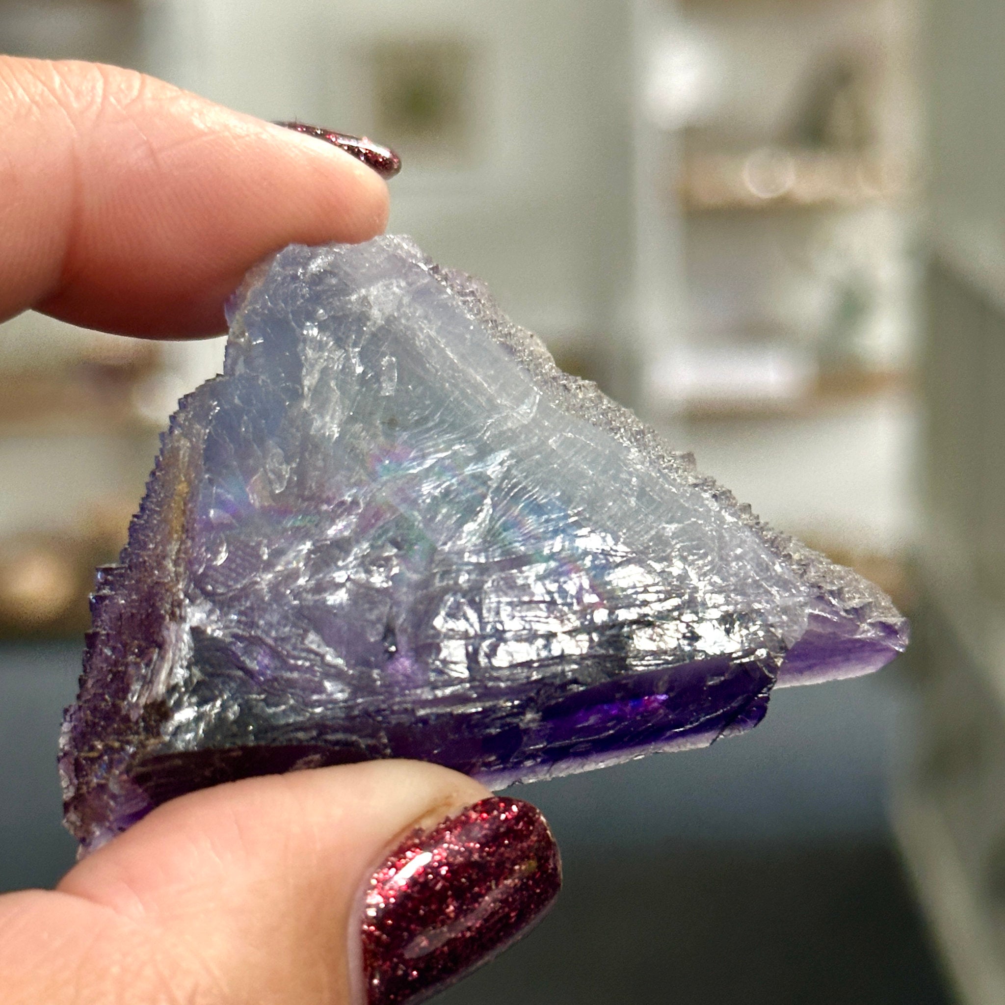 Angel Aura Quartz cluster