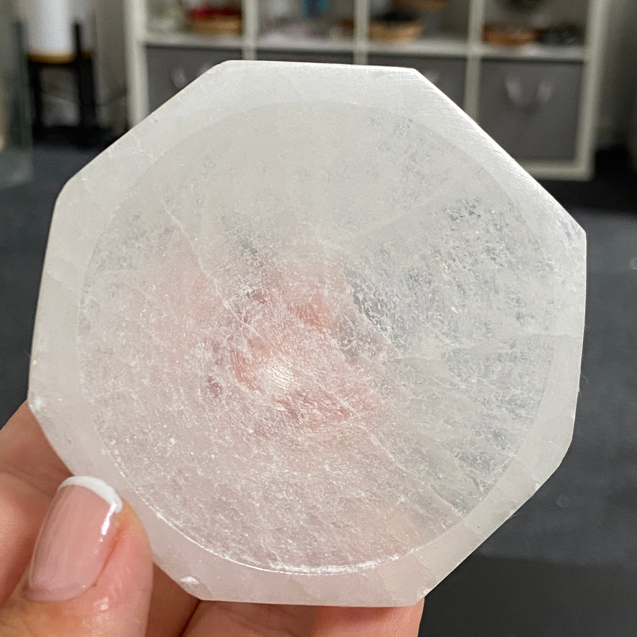 Selenite Bowl – Morocco
