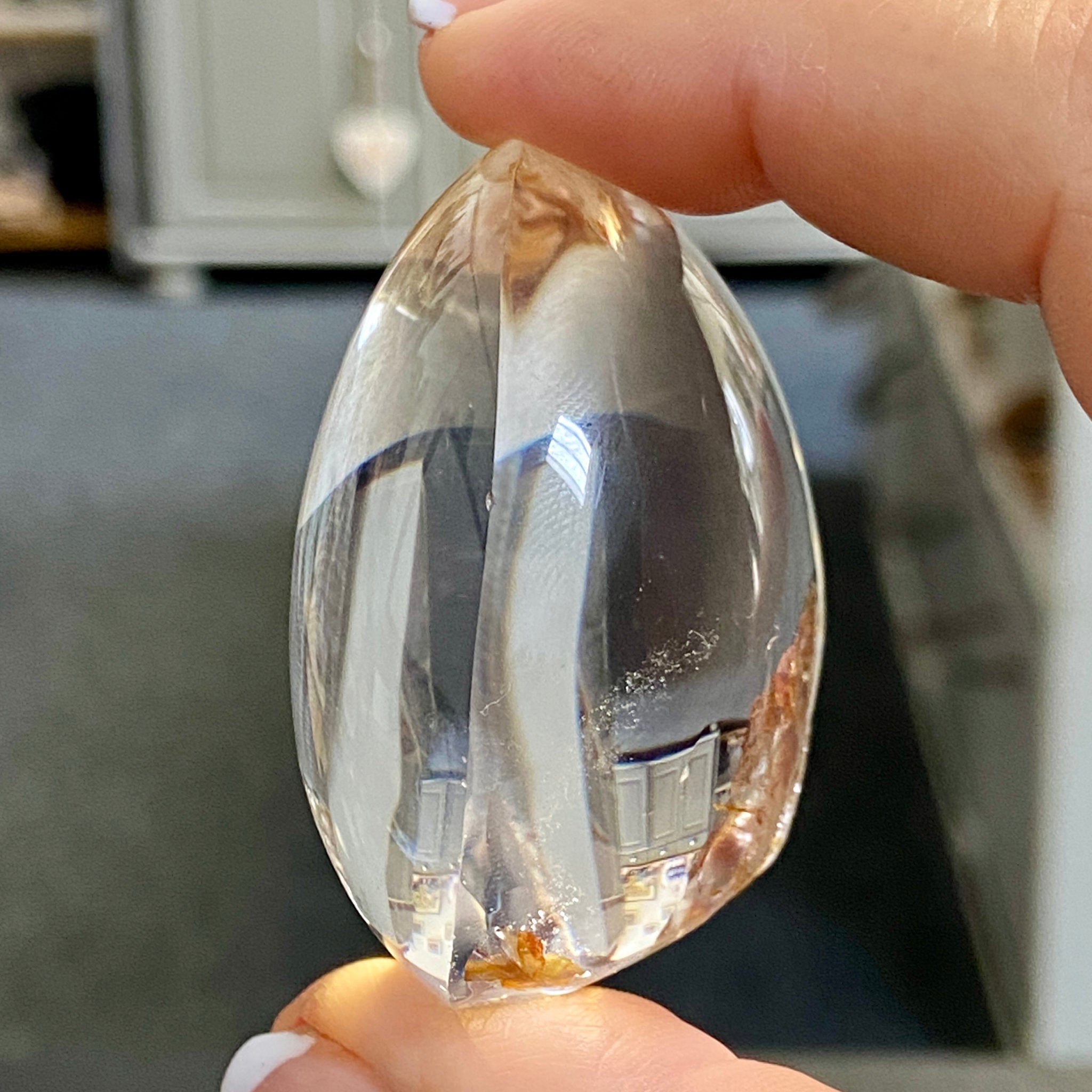 Fire Quartz with Hematite & Iron Inclusions – AAA Grade